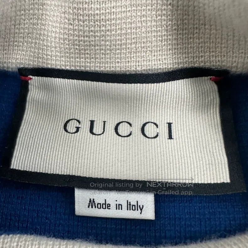Gucci Gucci SizeXXXS Colour-blocked round-neck knitted short-slee Size XXS / US 00 / IT 34 - 3 Thumbnail