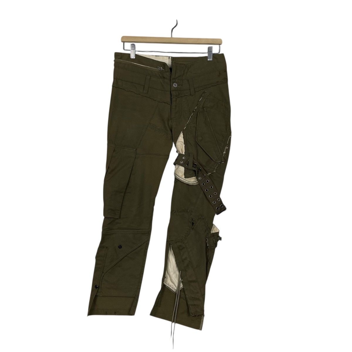 Comme des Garcons Junya Watanabe Cdg AW2006 Deconstructed Military Cargo Pants Size US 32 / EU 48 - 1 Thumbnail