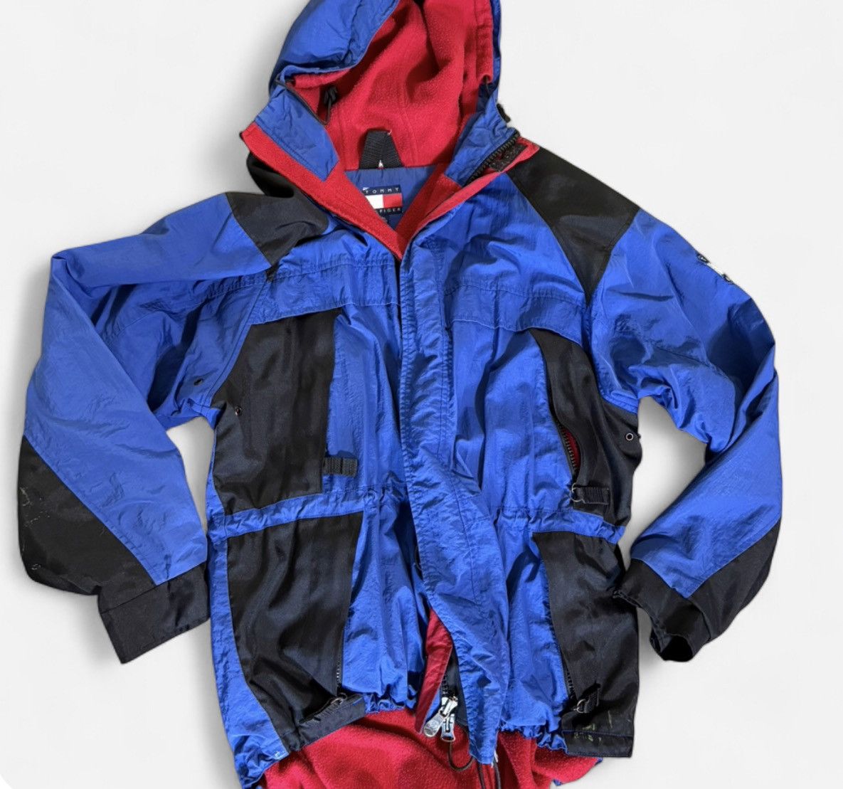 Tommy Hilfiger VTG 90s XL Tommy Hilfiger Tommy Outdoors Technical Jacket Size US XL / EU 56 / 4 - 1 Thumbnail