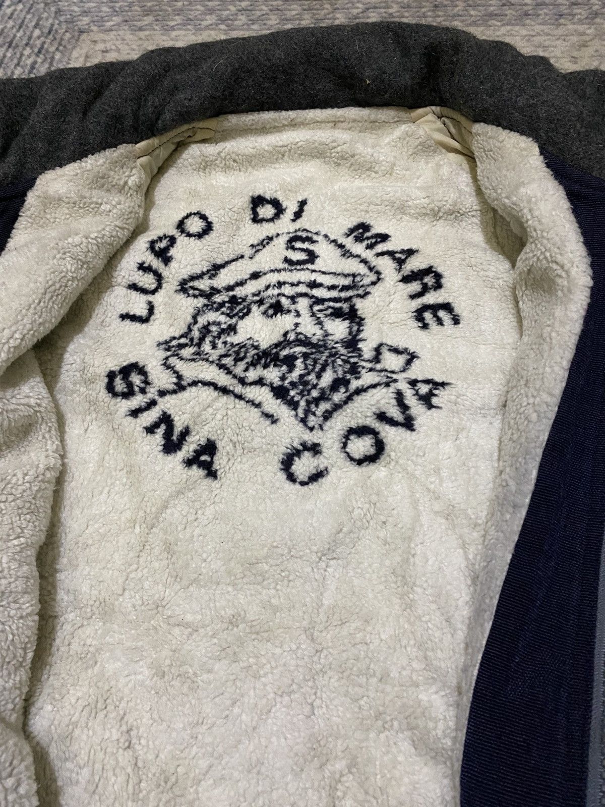 Designer Lupo Di Mare Sina Cova Wool Heavy Jacket Size US M / EU 48-50 / 2 - 7 Thumbnail