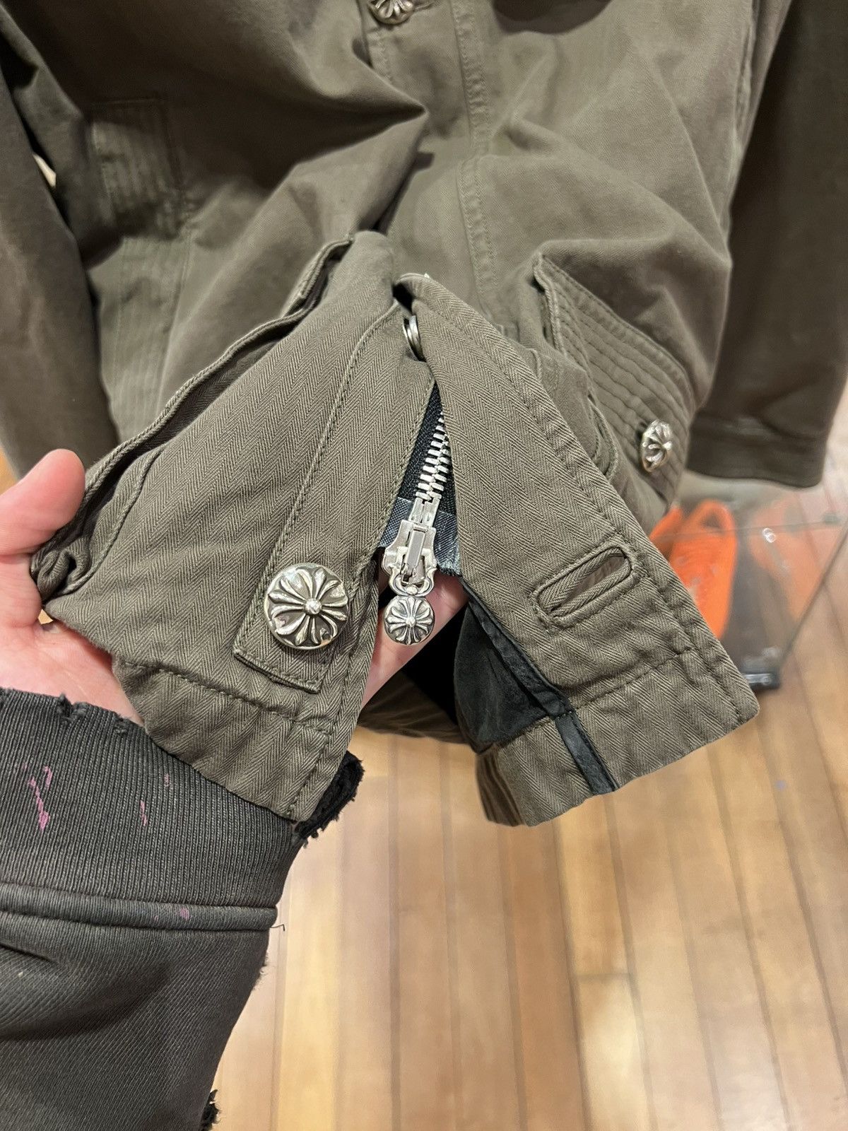 Chrome Hearts Chrome Hearts ‘Cherry Bomb’ Military Jacket Size US XL / EU 56 / 4 - 6 Thumbnail