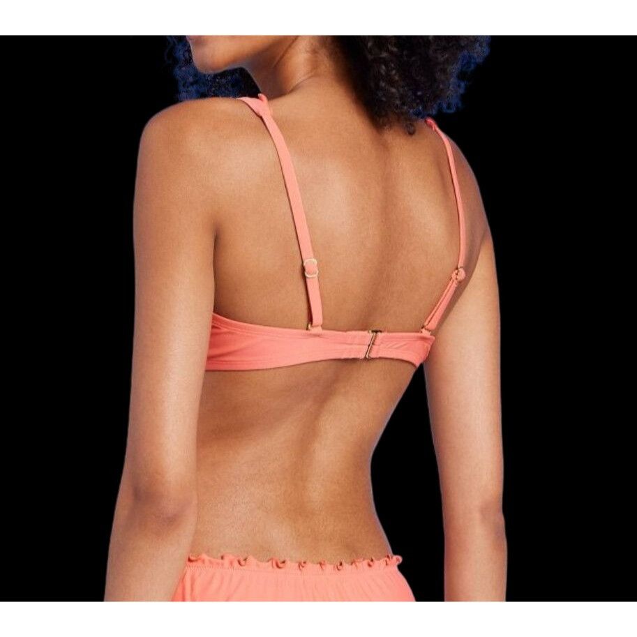 Other Shade & Shore - Women's Tie - Front Lettuce-Edge Underwire B Size ONE SIZE - 2 Thumbnail