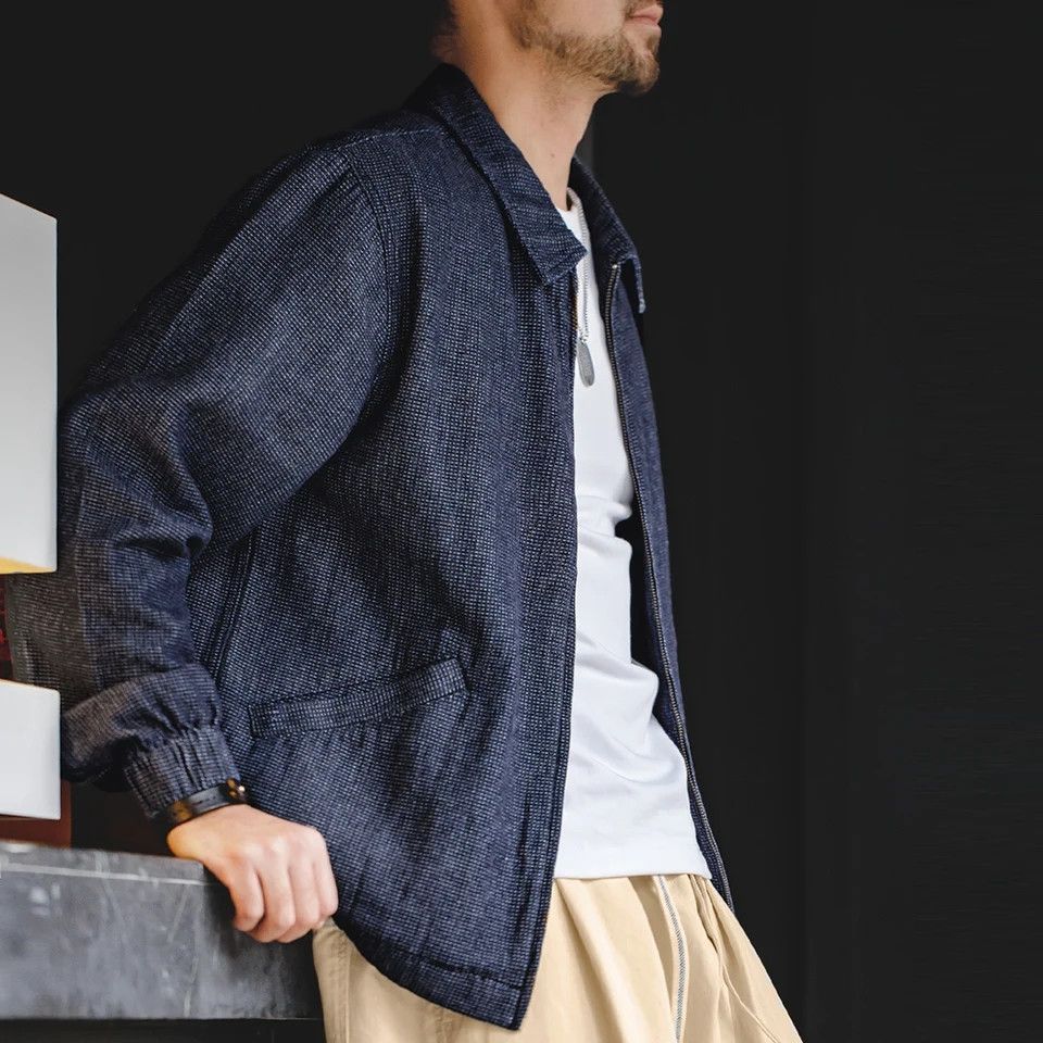 Denim Jacket Amekaji Style Cityboy Style Loose