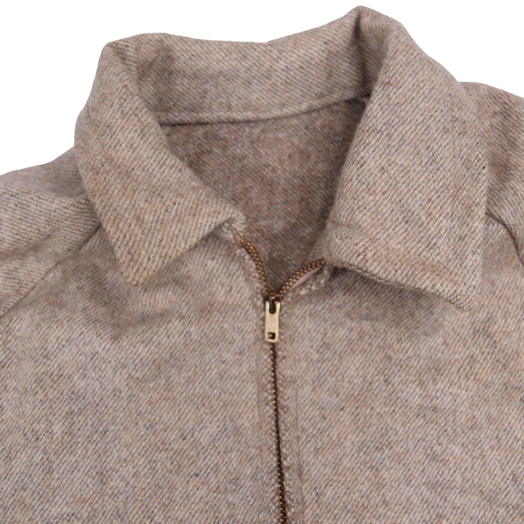 Vintage VINTAGE Brandless Mens Shirt Jacket Wool Gray M 21"x26" Talon Zipper Mens Size US M / EU 48-50 / 2 - 5 Thumbnail
