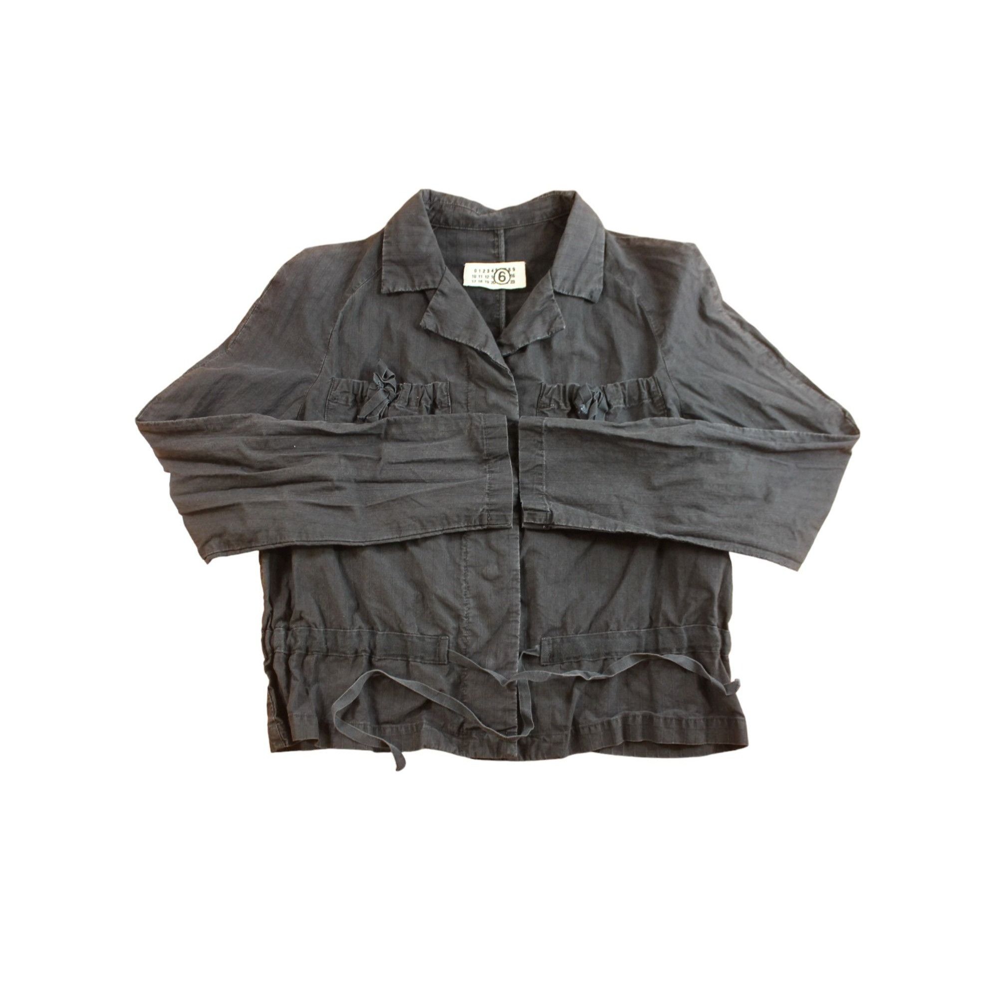 Maison Margiela Maison Margiela MM6 Tactical Jacket Long Sleeve Collared Size M / US 6-8 / IT 42-44 - 1 Thumbnail