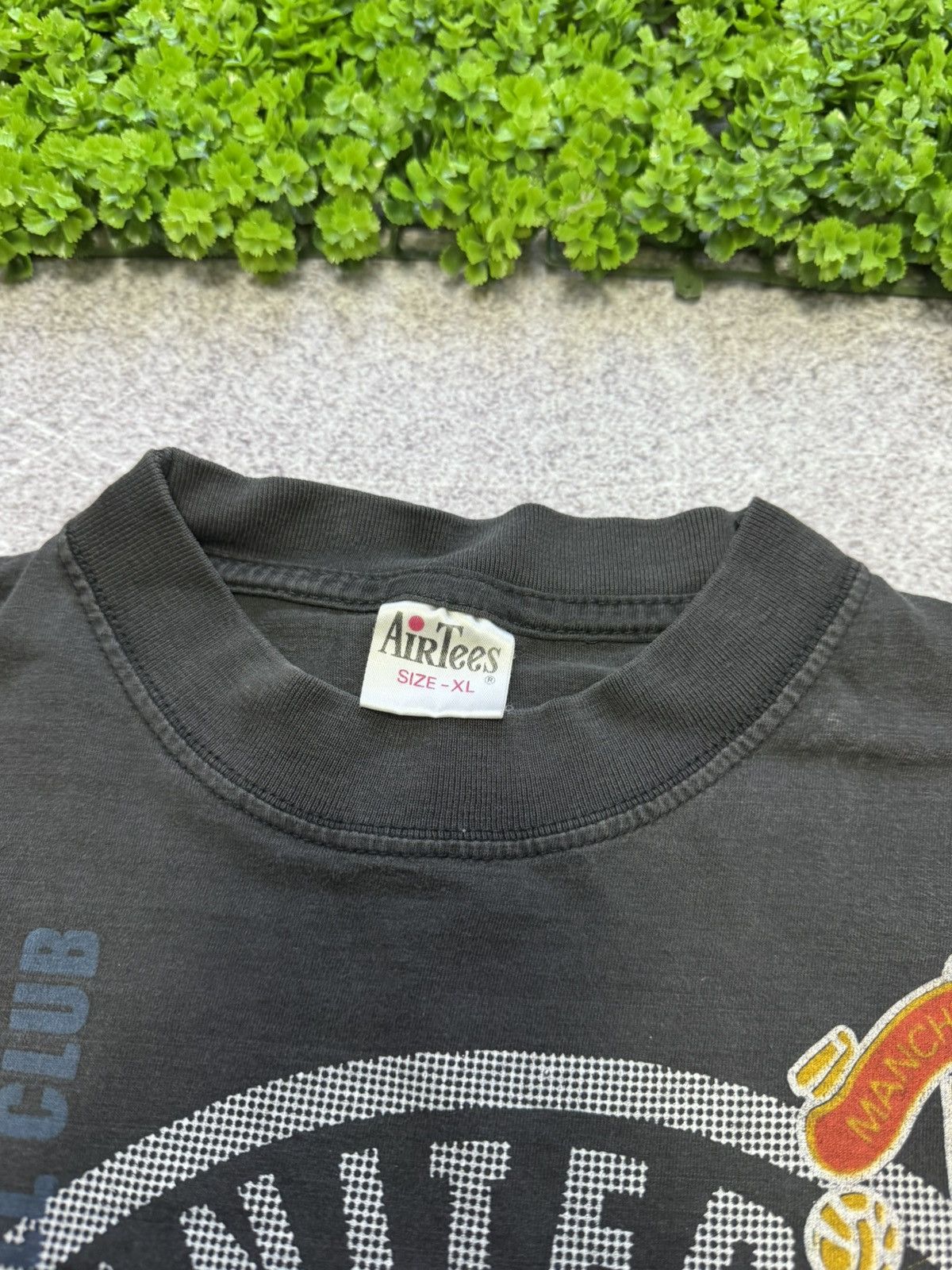 Vintage Vintage 90s Manchester United Winners T shirt Champions Size US L / EU 52-54 / 3 - 2 Thumbnail