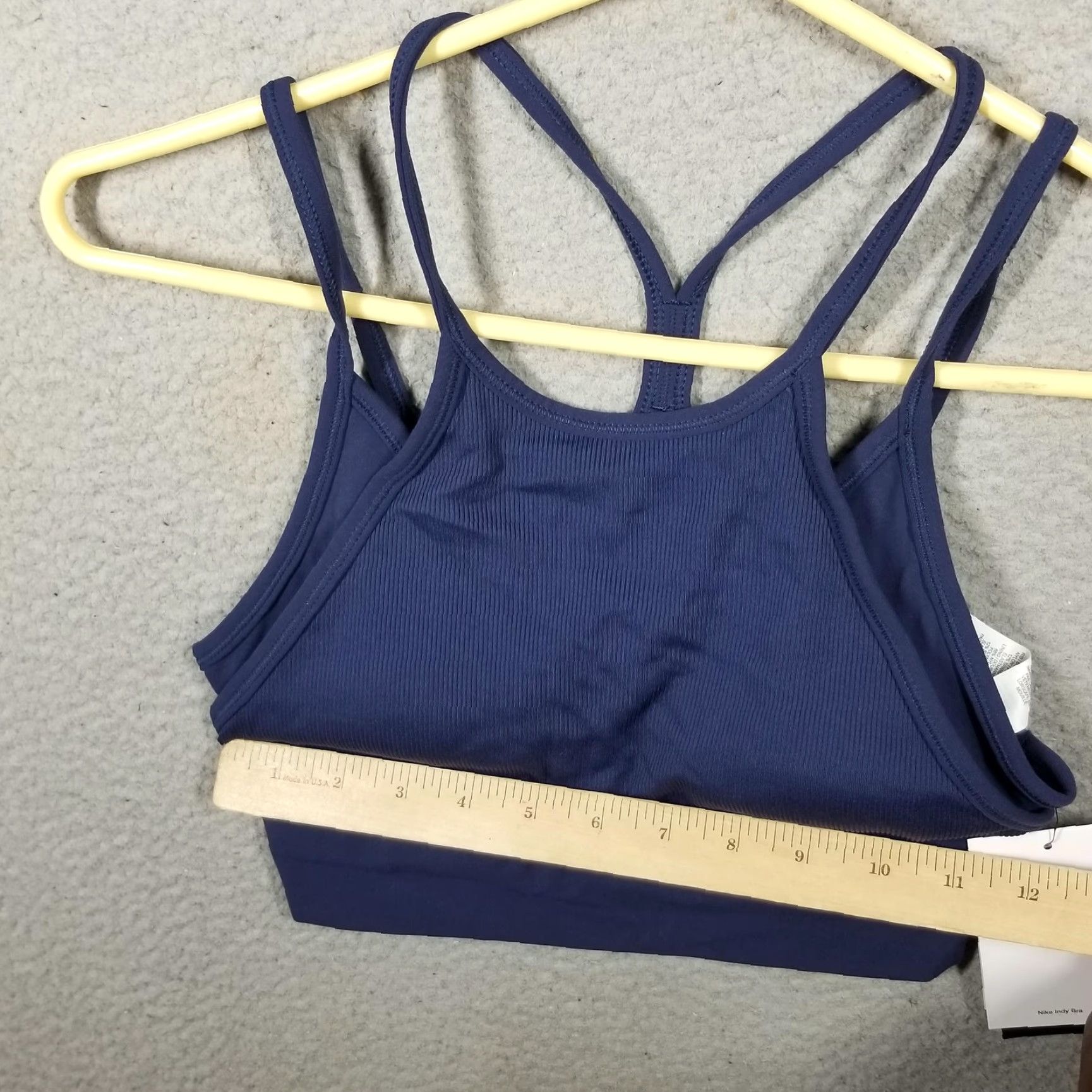 Nike Women's Nike Indy Sports Bra Light Support Padded Longline Small FB2159-410 Size ONE SIZE - 5 Thumbnail