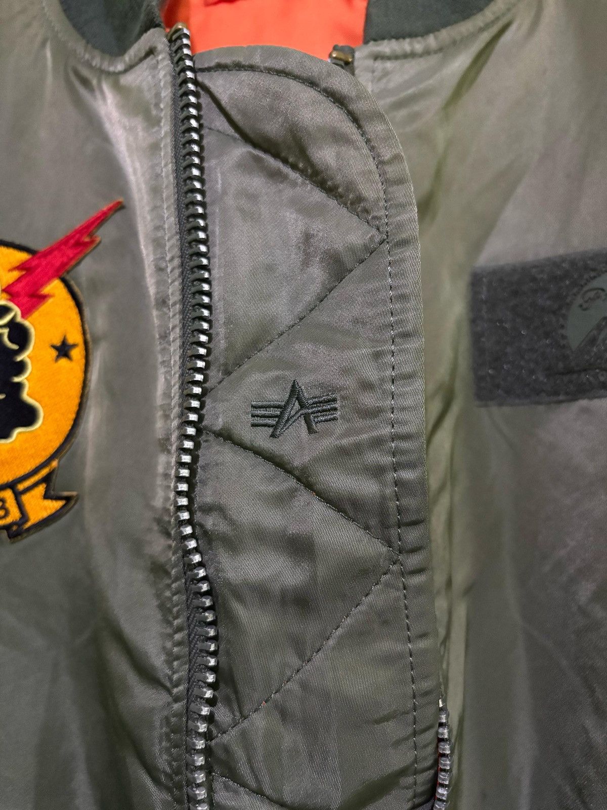 Alpha Industries Alpha Industries MA-1 Bomber Jacket Top Gun Design Size US M / EU 48-50 / 2 - 11 Thumbnail