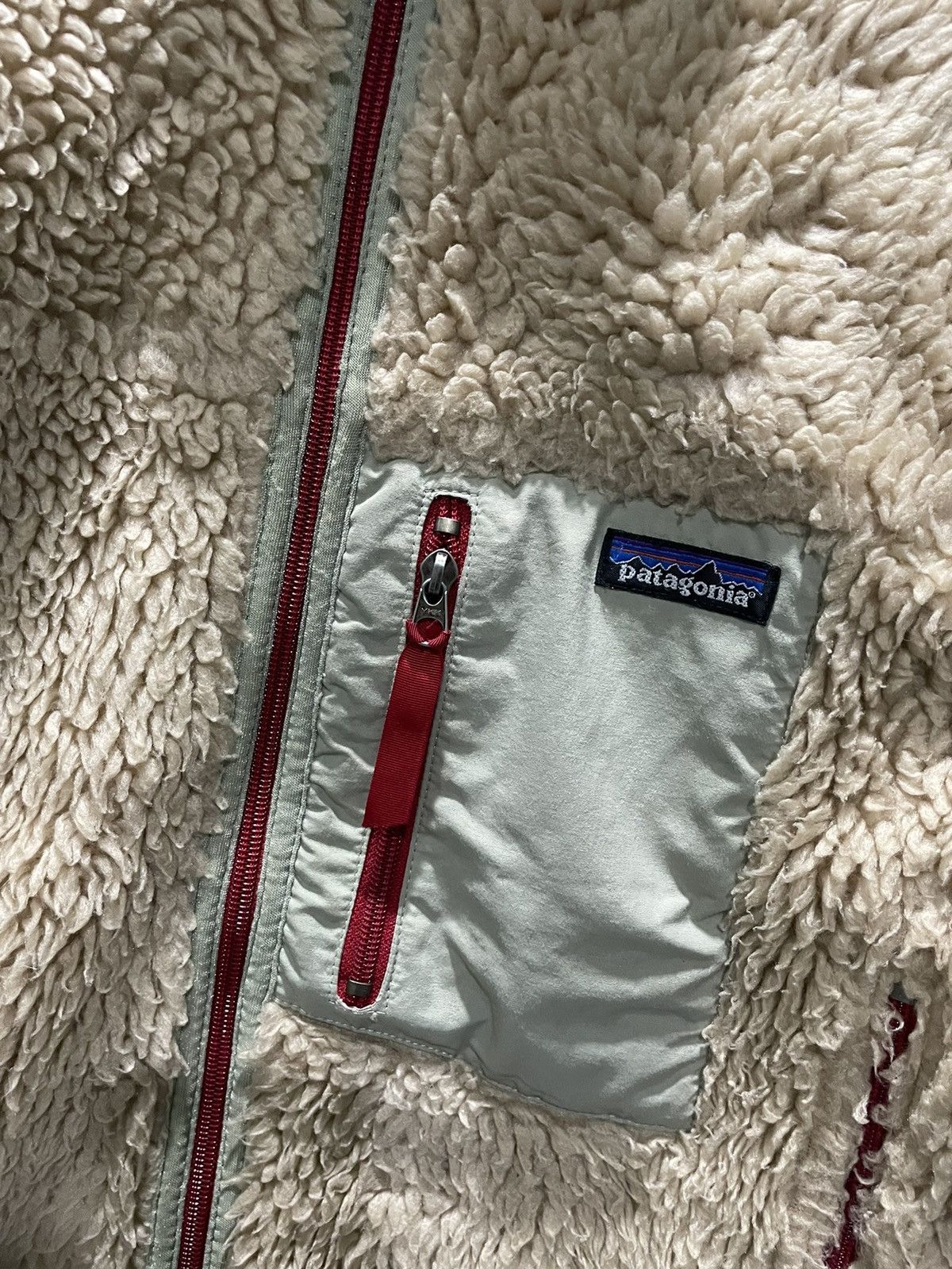 Patagonia Vintage Patagonia Deep Pile Fleece Jacket Size US XS / EU 42 / 0 - 3 Thumbnail
