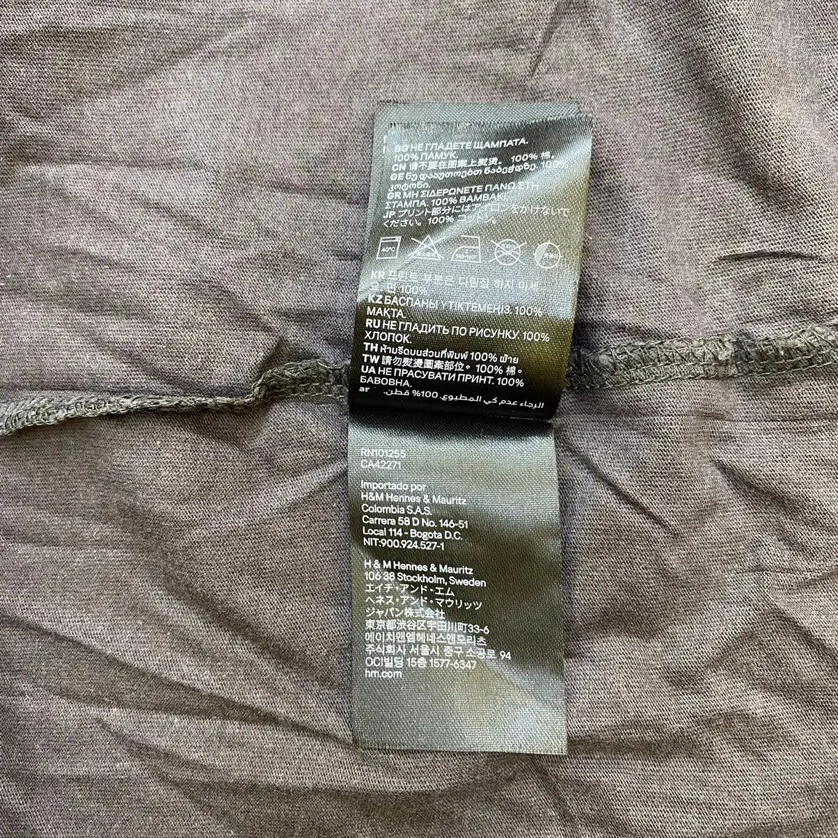 H&M H&M LOGG ATARI Natural Sun Faded Distress Design Tee Shirt Size L / US 10 / IT 46 - 5 Thumbnail