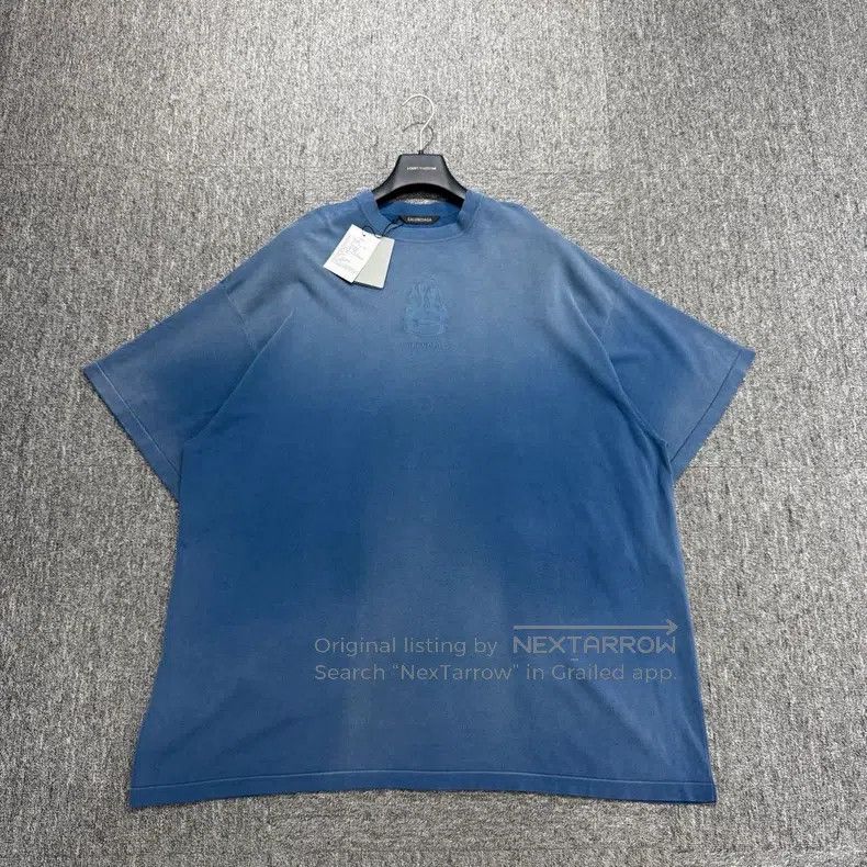 Balenciaga Balenciaga Flame double-ring embroidered short-sleeve Size US XS / EU 42 / 0 - 1 Thumbnail