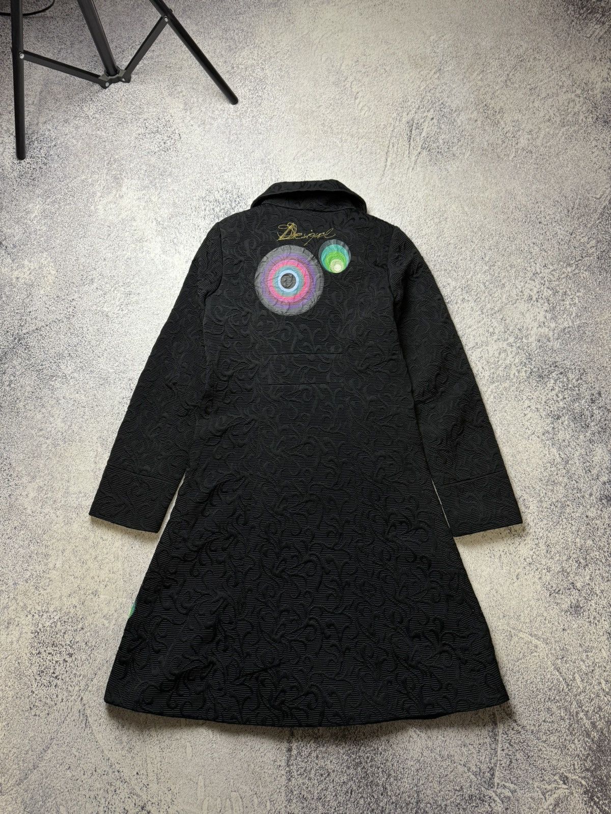 Desigual Ladies Desigual Multicolored Long Coat Size 38 Size XS / US 0-2 / IT 36-38 - 16 Thumbnail