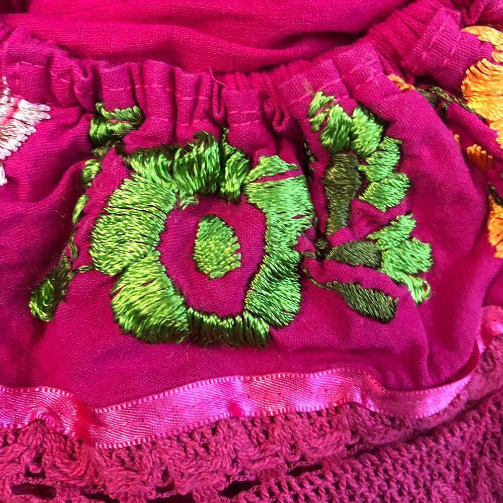 Designer Pre Owned Wine Color Hand Made Blouse L Size L / US 10 / IT 46 - 4 Thumbnail