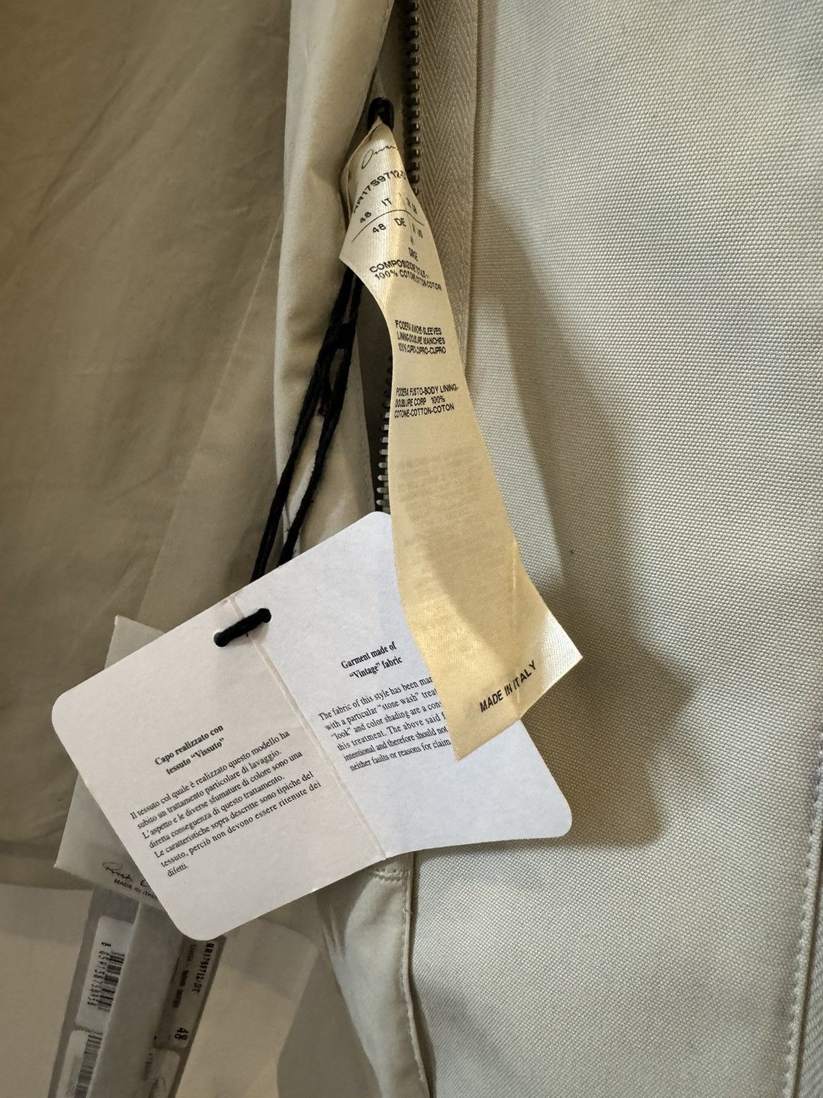 Rick Owens Rick Owens Walrus SS17 Brother jacket 48 small Dinge Size US S / EU 44-46 / 1 - 8 Thumbnail
