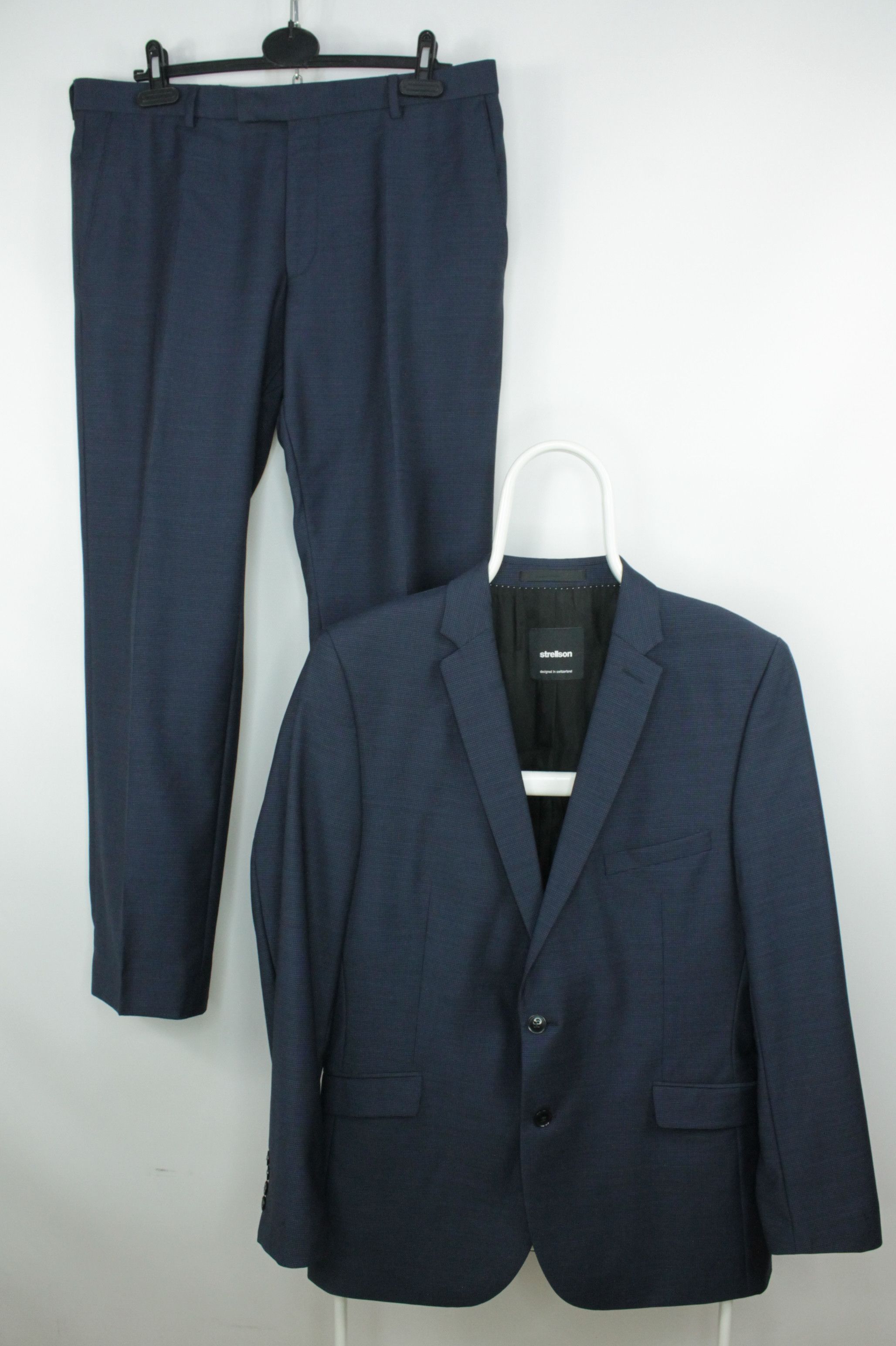 Strellson Strellson Allen Mercer Super 110' Wool Slim Fit Men's Suit Size 40R - 1 Thumbnail