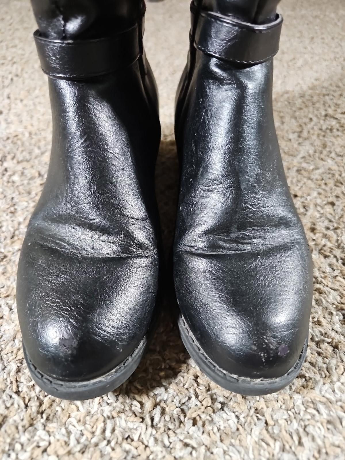 Saint Ramon RAM Imbra Boots 6M Zip Side Buckles Size US 6 / IT 36 - 6 Thumbnail