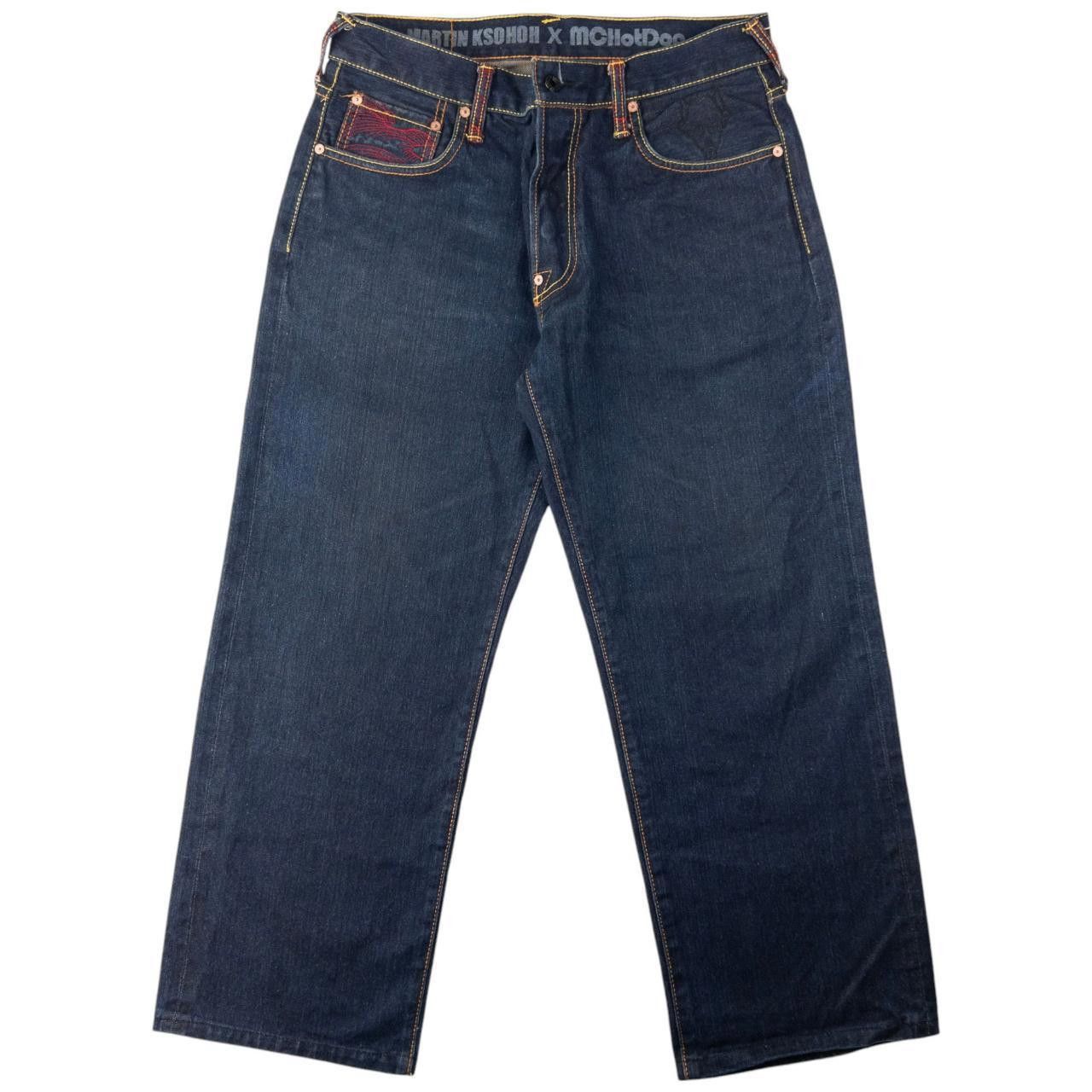Designer Vintage RMC Red Monkey Company Japanese Denim Jeans Size W33 Size US 32 / EU 48 - 3 Thumbnail