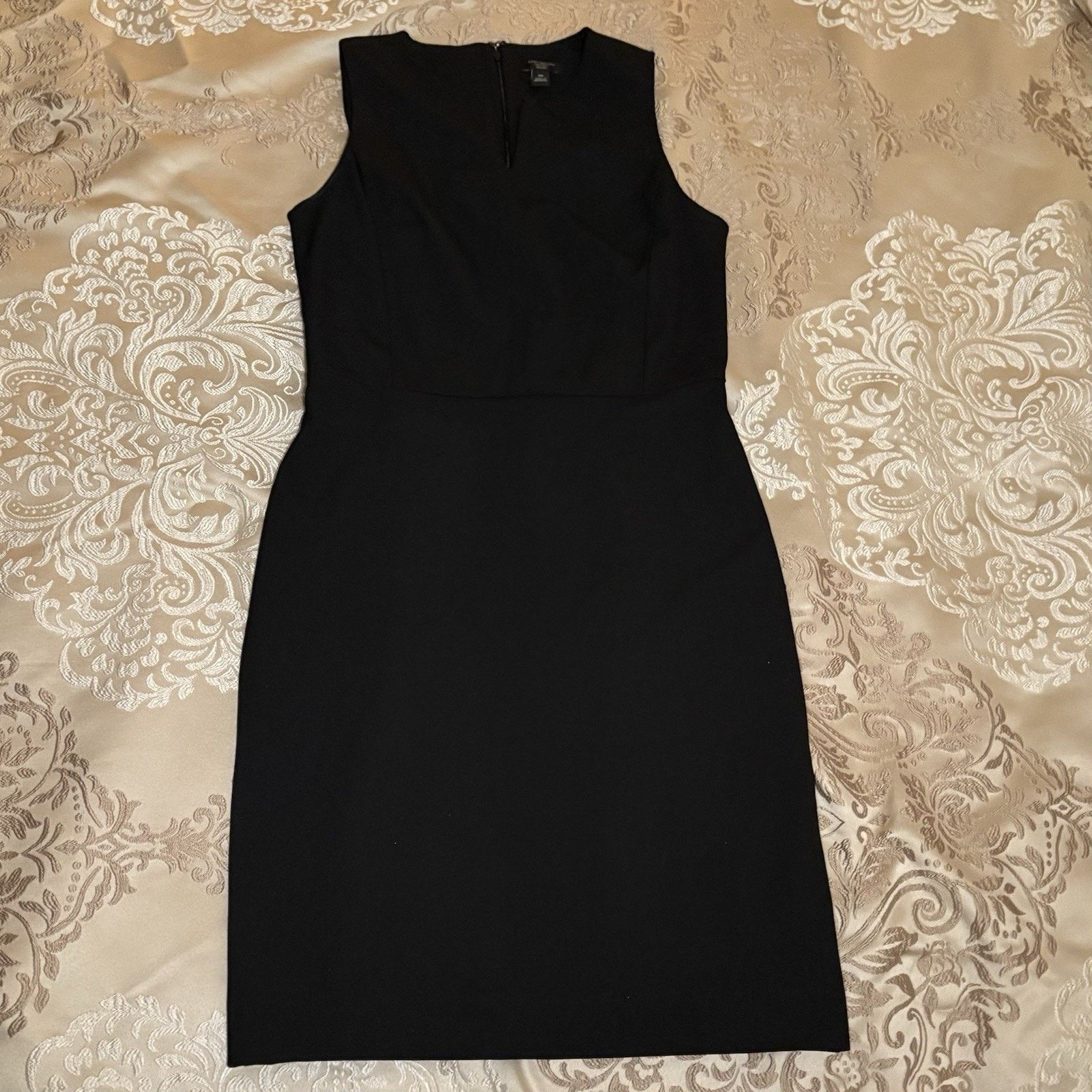 Ann Taylor Ann Taylor Women's Sleeveless V-Neck Sheath Dress - Size 00P Size XXS / US 00 / IT 34 - 5 Thumbnail