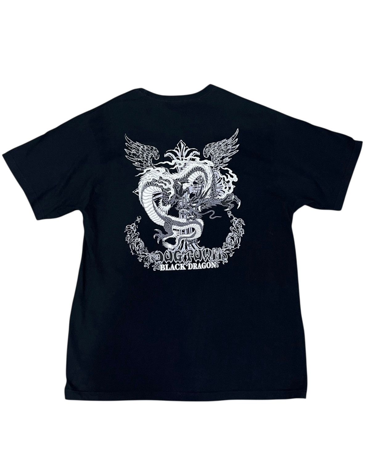 Dogtown Dog Town Black Dragon Tee Japan Street Skate Vintage Size US L / EU 52-54 / 3 - 4 Thumbnail