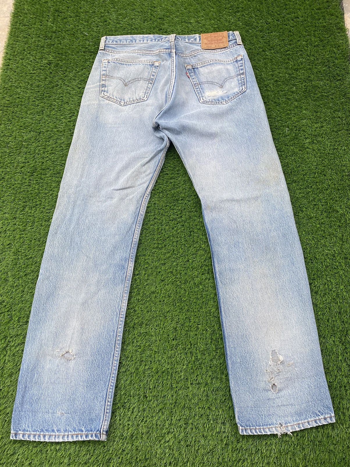 Levi's Vintage Levis 501xx Distressed Pant Size US 32 / EU 48 - 2 Thumbnail