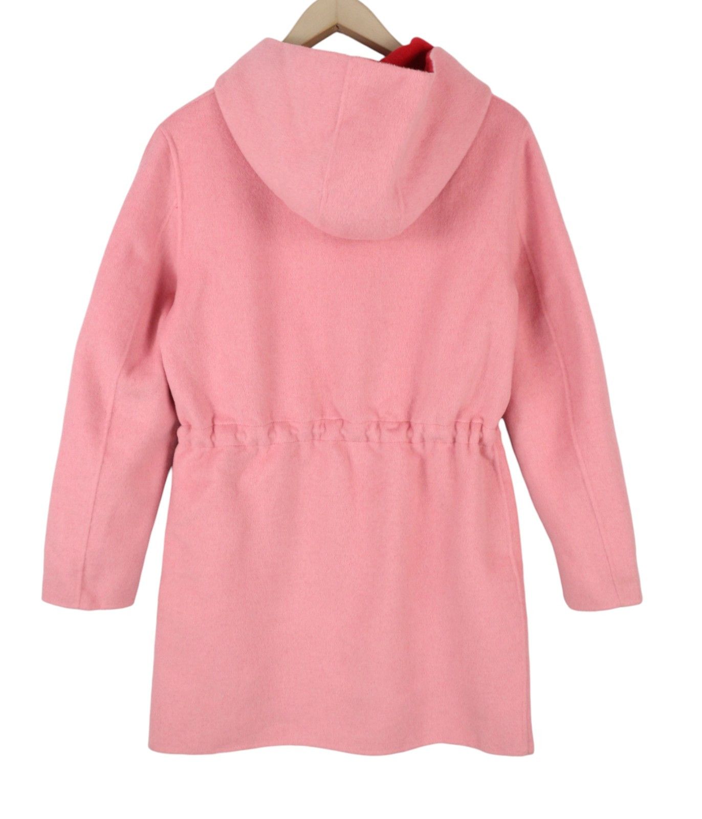 Desigual LENZY EU36 Pink Wool Blend Hooded Mid Coat 88464 Size S / US 4 / IT 40 - 5 Thumbnail