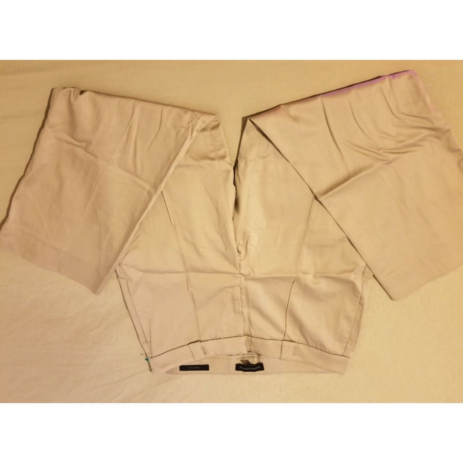 Banana Republic Womens Banana Republic Dress Pants 4 Khaki Beige Slack Trouser Slacks Pants Dress Beige Womens 4 Banana Republic Size 27" / US 4 / IT 40 - 3 Thumbnail