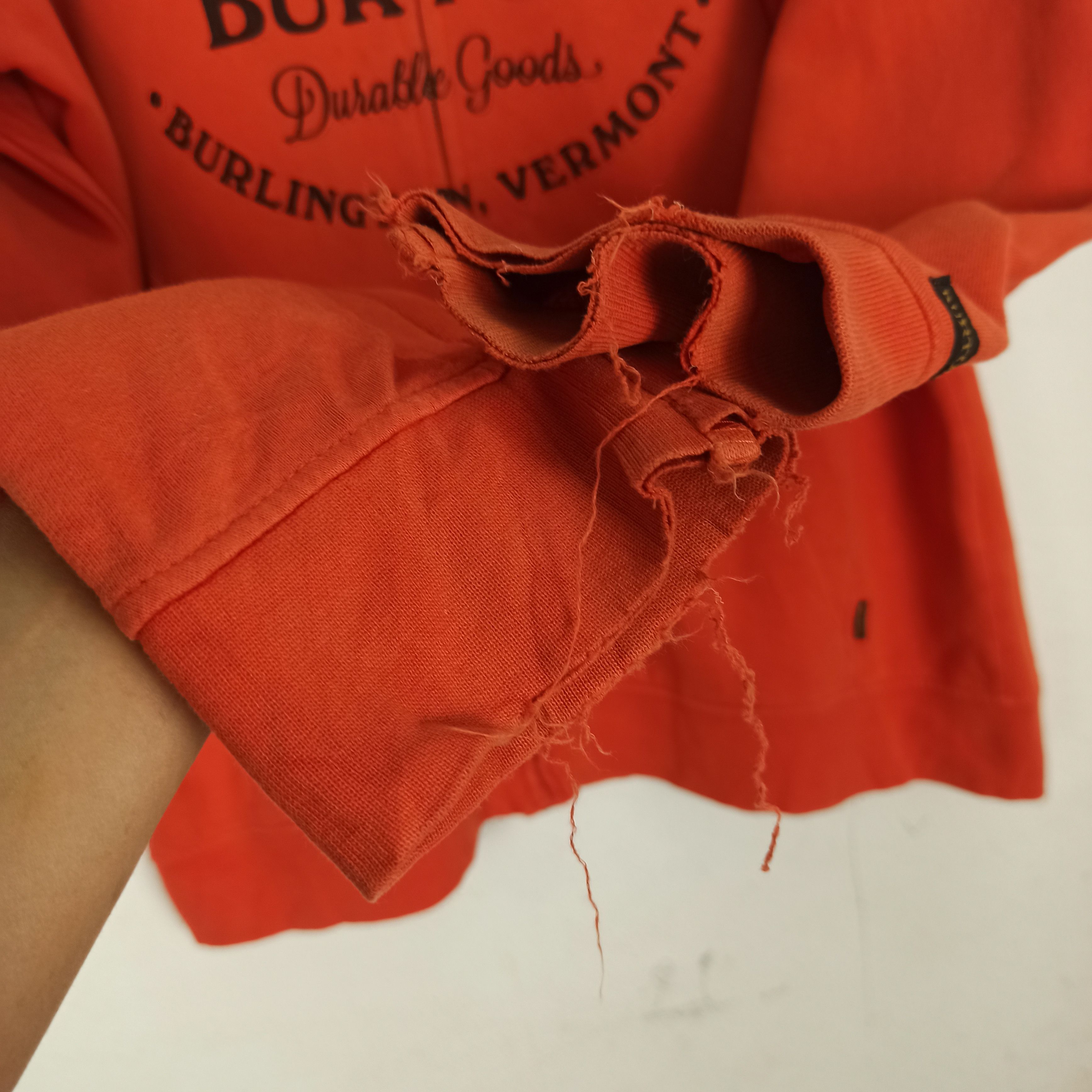 Burton Distressed Burton Hoodie Zipper Size US L / EU 52-54 / 3 - 8 Thumbnail