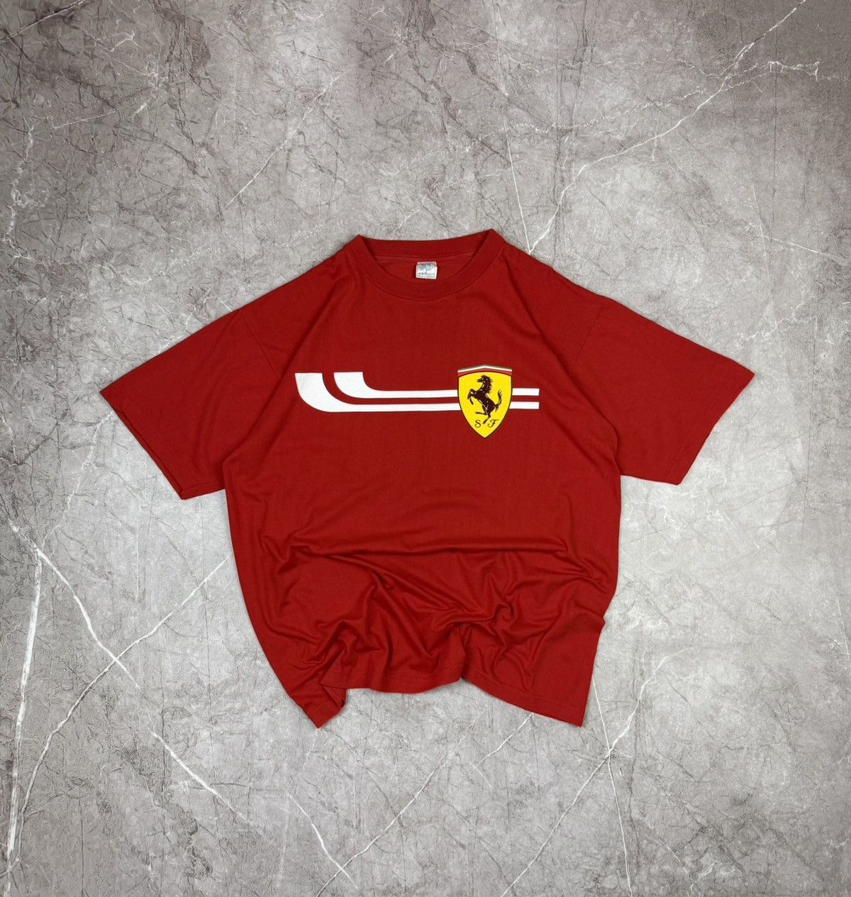 Ferrari Ferrari vintage t-shirt size XL Size US XL / EU 56 / 4 - 1 Thumbnail