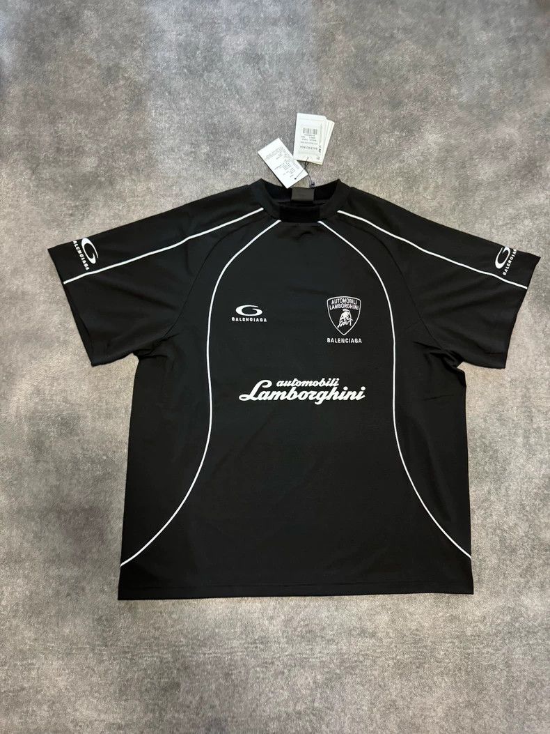 Balenciaga Balenciaga Lamborghini co-branded pp shirt short sleeve T Size US S / EU 44-46 / 1 - 1 Thumbnail