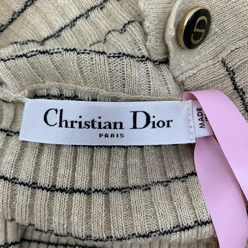 Dior Dior Brown Cashmere Knit Top for Women . Size XXS / US 00 / IT 34 - 7 Thumbnail