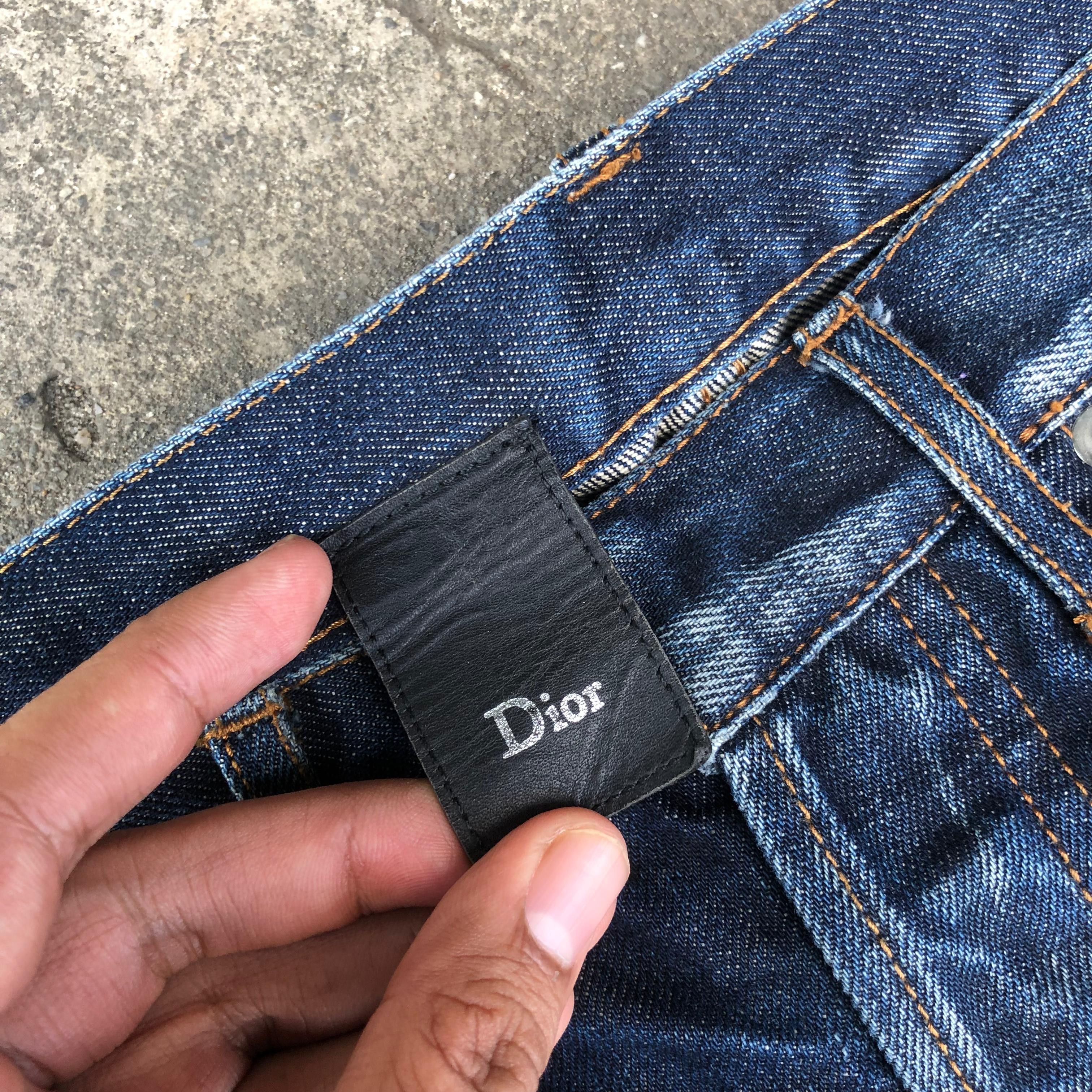Dior Dior Strip Clawmark distressed Jeans by Hedislimane Size US 29 - 5 Thumbnail