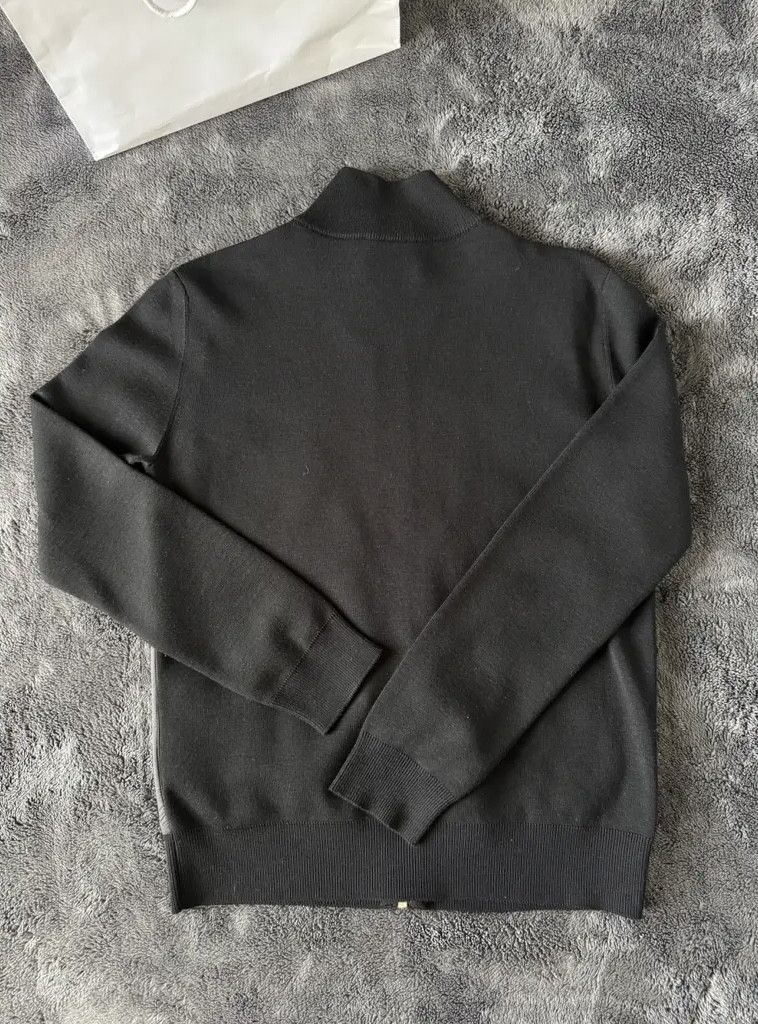 Prada Prada Black Sweatshirt & Wool Jacket with Re-Nylon Details Size US M / EU 48-50 / 2 - 3 Thumbnail