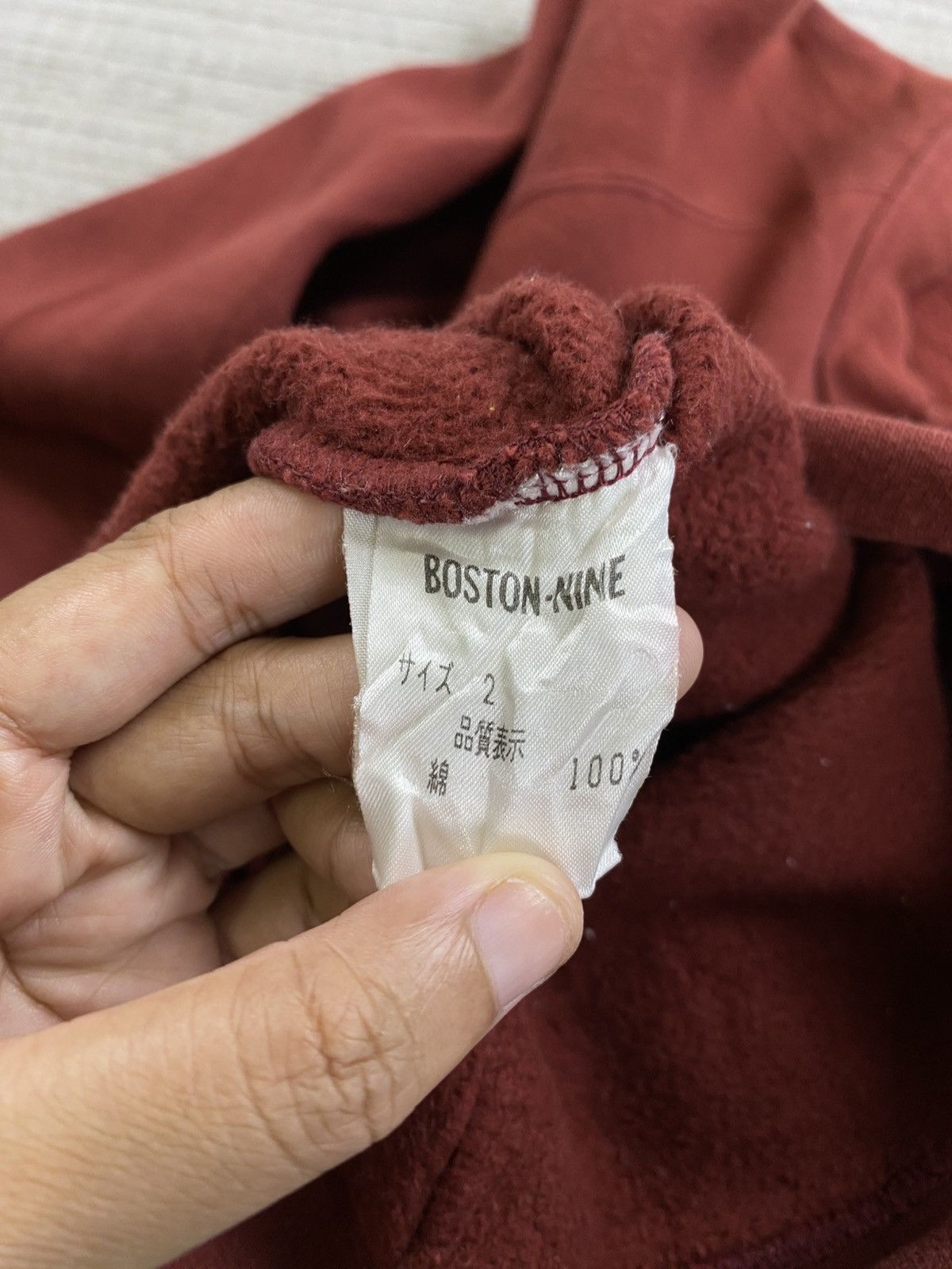Japanese Brand Vintage Boston Nine Rust Red Zip-Up Front Pockets Jacket Size US M / EU 48-50 / 2 - 8 Thumbnail