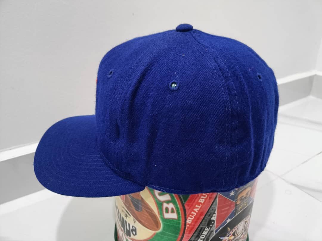 MLB × Sports Specialties × Vintage Rare MLB Vintage New York Mets fitted hat 7 1/4 Size ONE SIZE - 3 Thumbnail