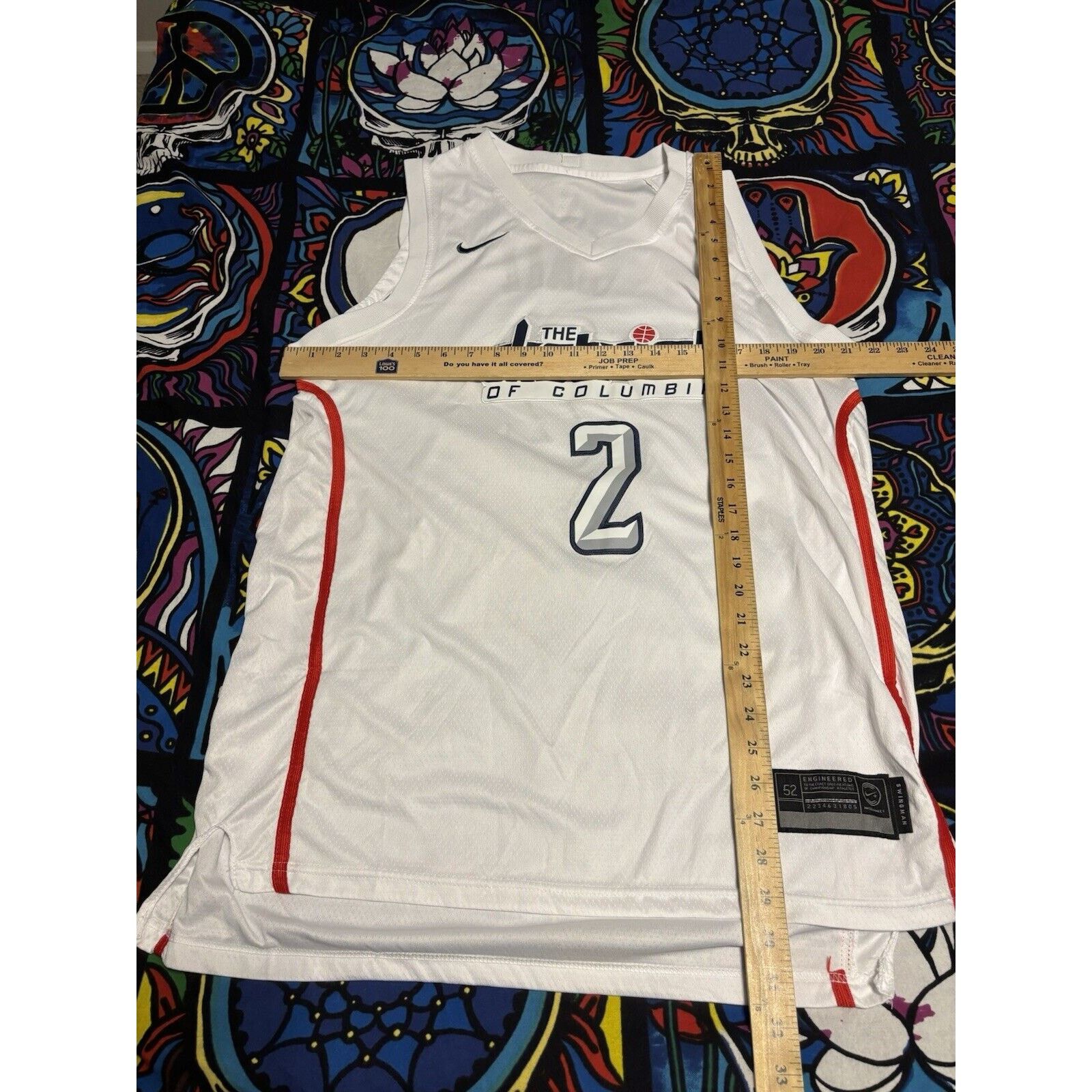 Columbia Vintage the district of columbia wizards jersey swingman 52 Size US L / EU 52-54 / 3 - 7 Thumbnail