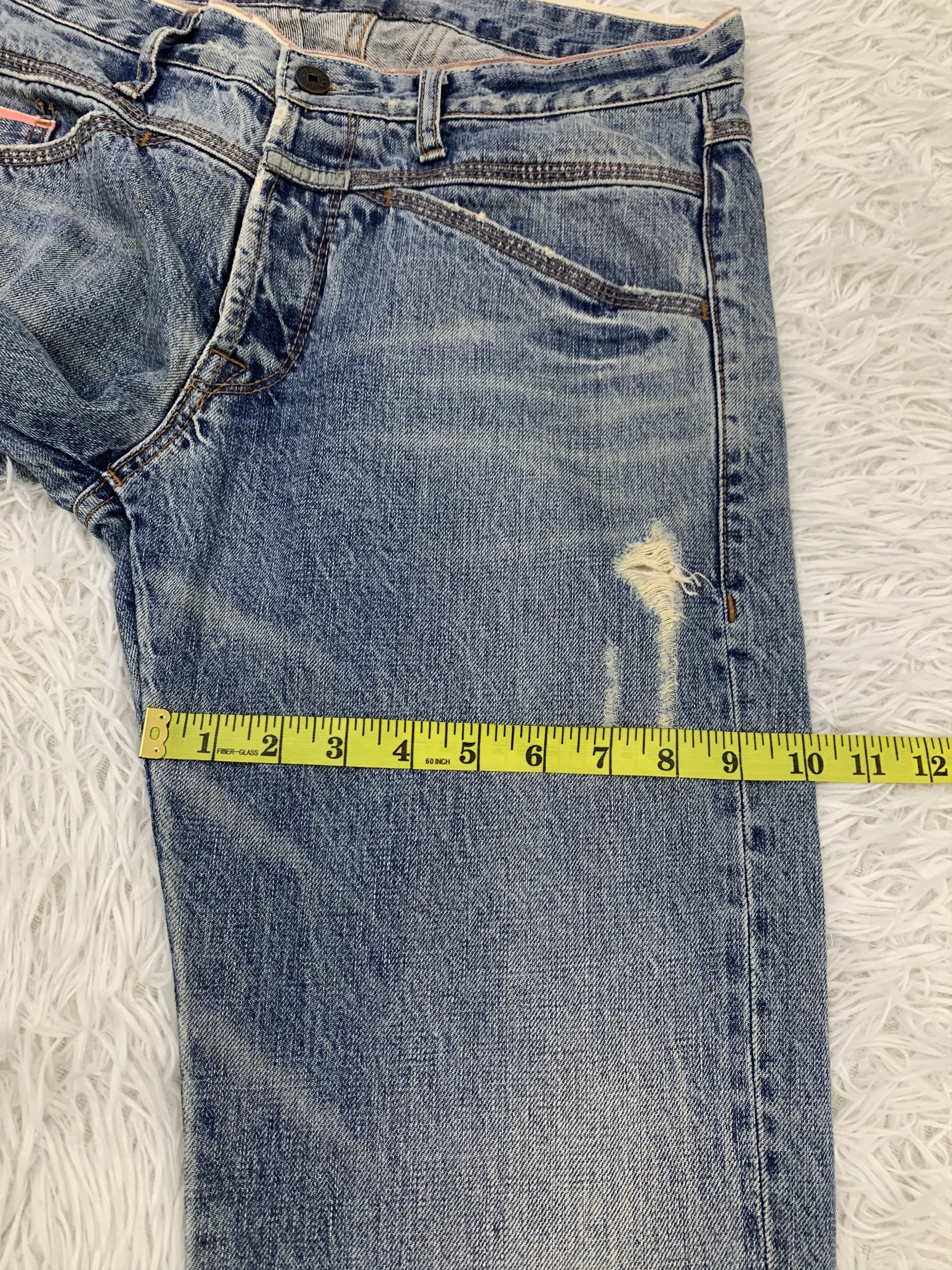 Marithe + Francois Girbaud Marithe Francois Girbaud Selfedge Jeans Pant Size US 33 - 18 Thumbnail