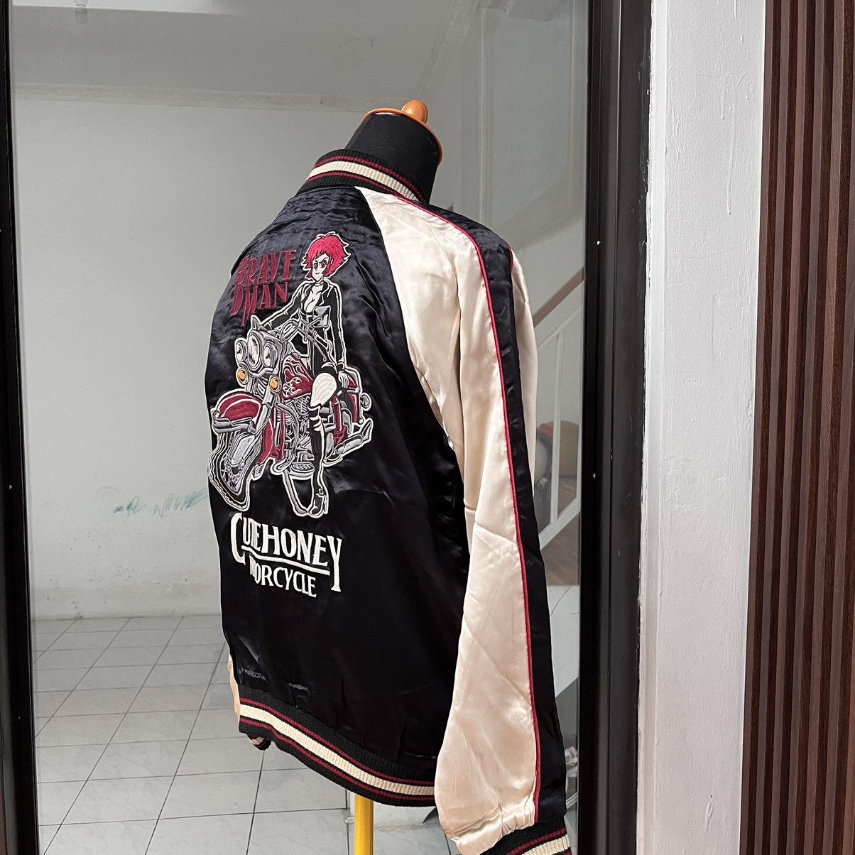 Anime Souvenir Jacket Sukajan The Brave Man x Cutie Honey Vintage Size US M / EU 48-50 / 2 - 6 Thumbnail