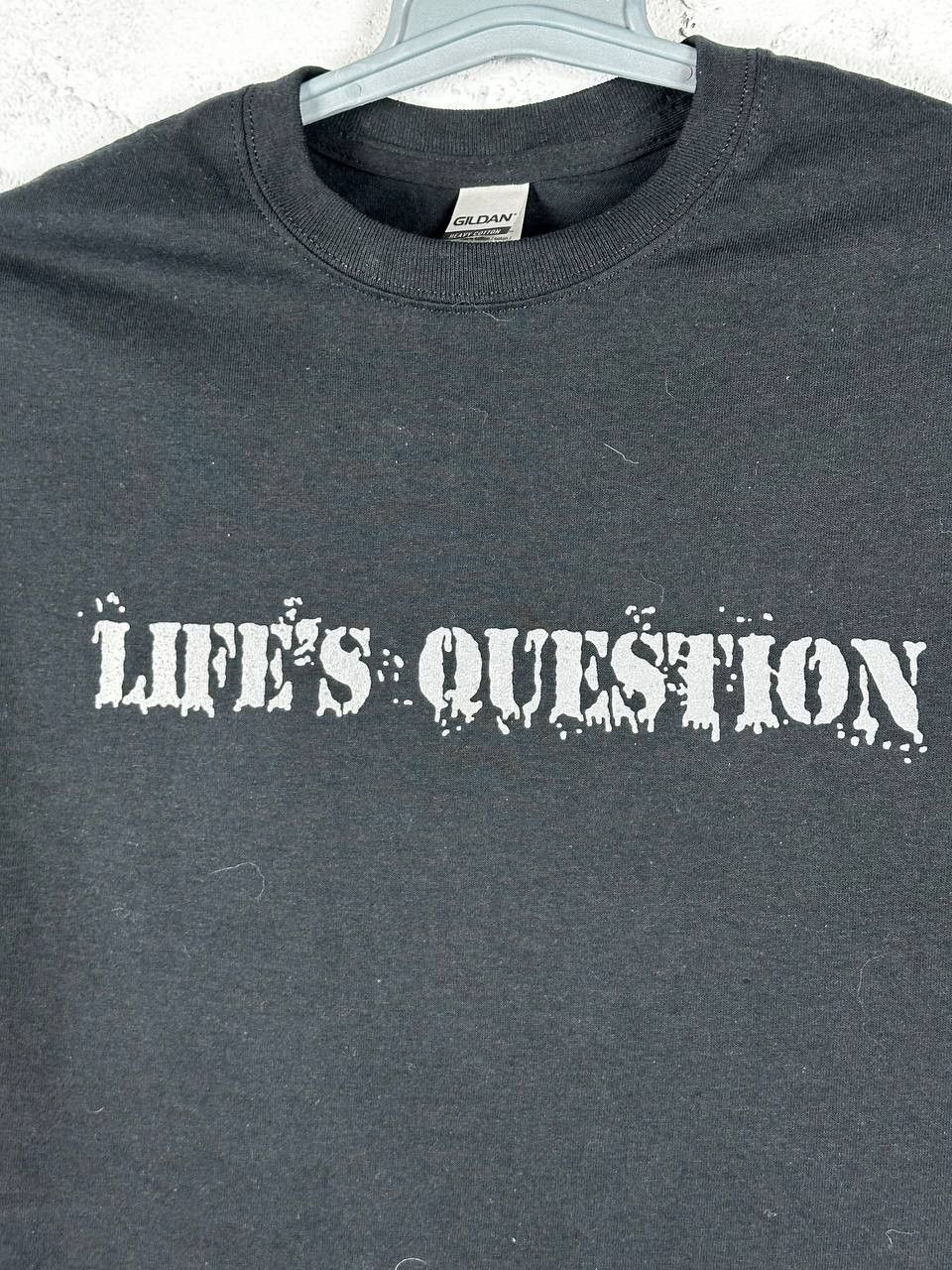 Band Tees × Vintage Lifes Question Album Hardcore Band T Shirt Triple B Records Size US M / EU 48-50 / 2 - 5 Thumbnail