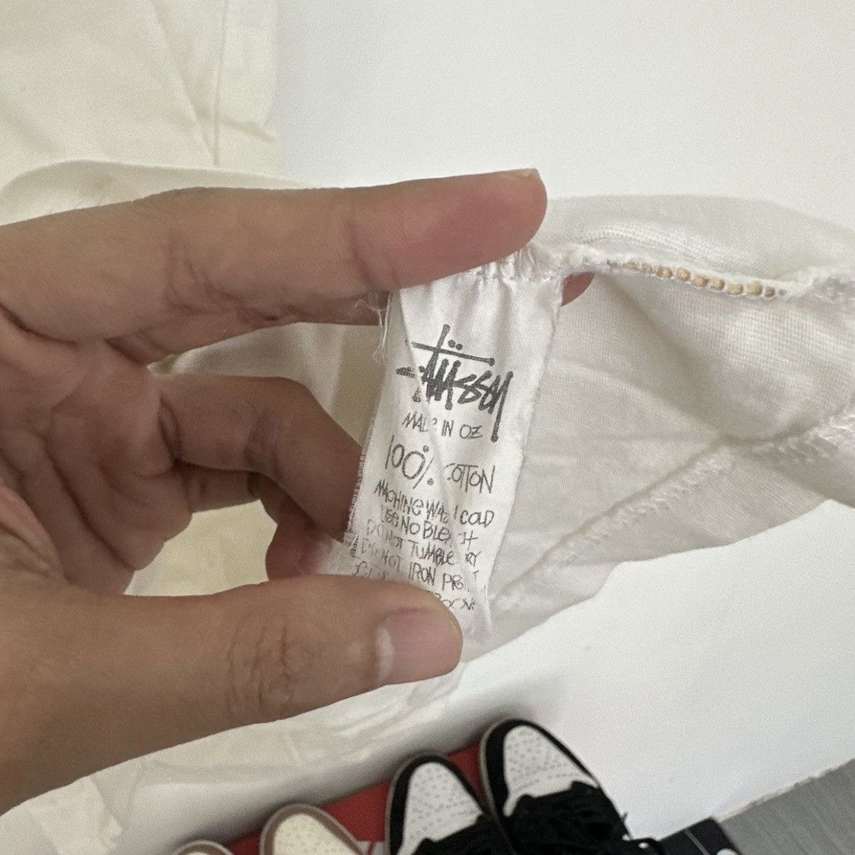 Stussy Rare Vintage Stussy Sport Script Logo Tee - White Size M / US 6-8 / IT 42-44 - 12 Thumbnail