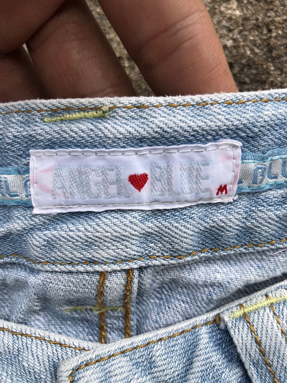 Angel Blue Angel Blue Japanese Hotpants Jeans Denim Distressed Cargo Size 38" / US 16 / IT 52 - 9 Thumbnail