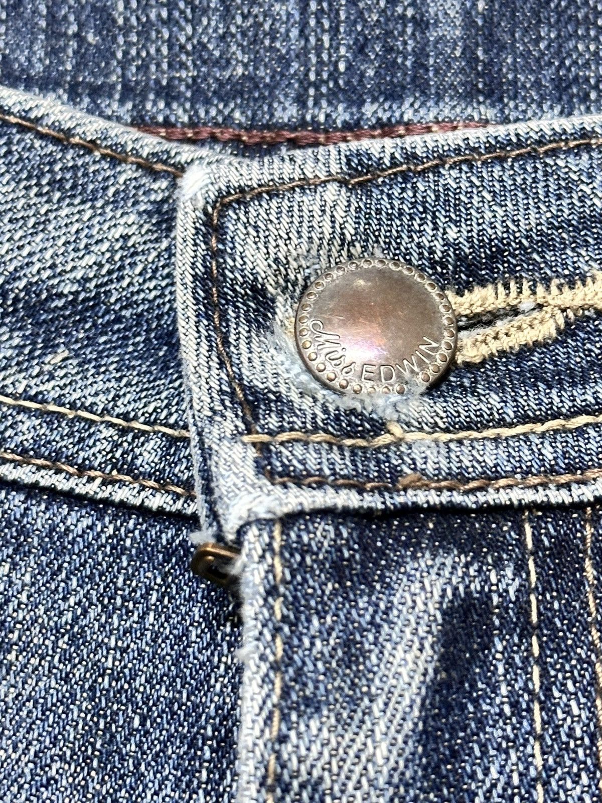 Edwin Edwin Jeans With Wideleg Style and Faded Wash Size US 30 / EU 46 - 10 Thumbnail