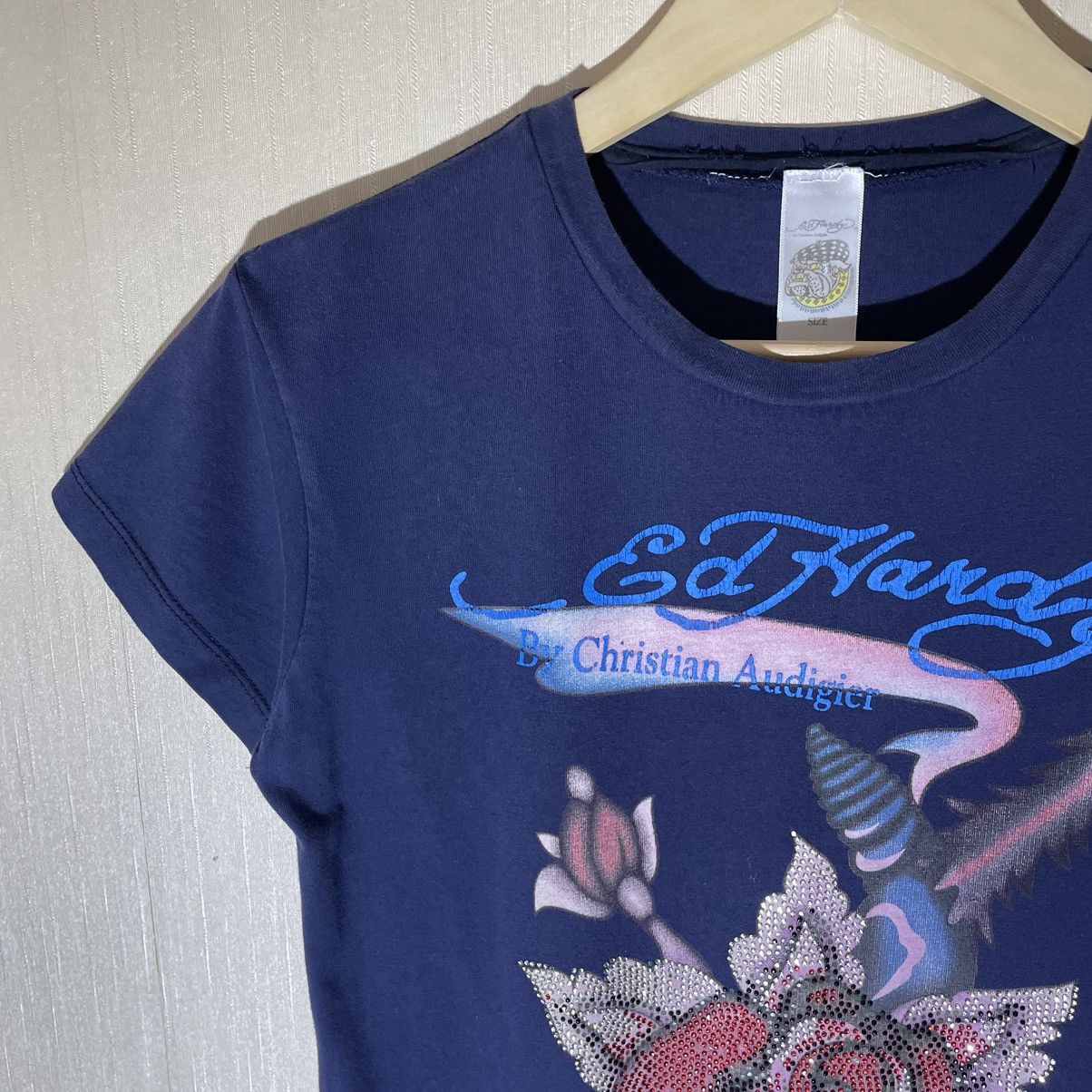 Ed Hardy × Vintage Ed Hardy vintage streetwear T shirt Size L / US 10 / IT 46 - 4 Thumbnail