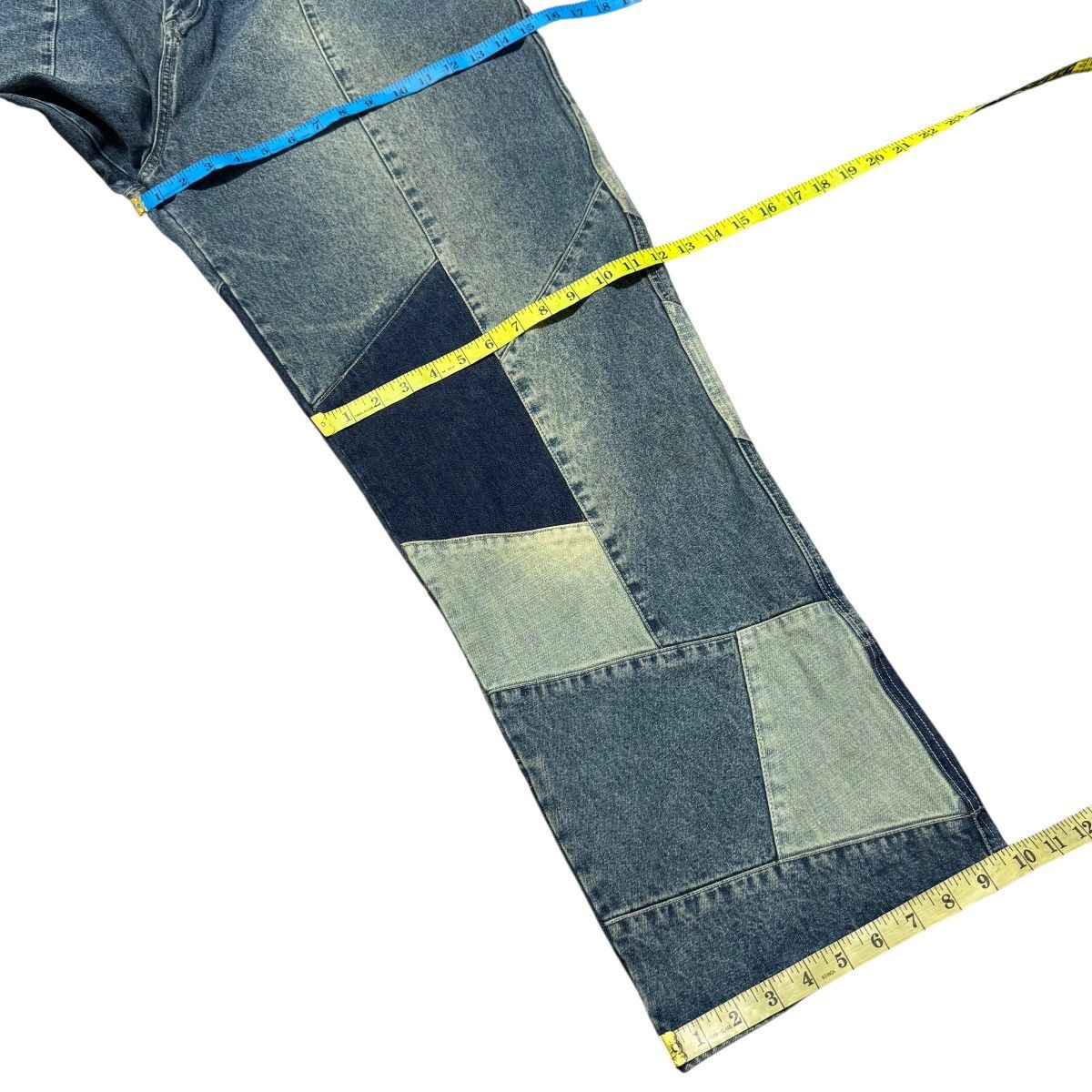 Sean John Vintage Sean John Denim Patchwork Baggy Jeans Size US 40 / EU 56 - 19 Thumbnail