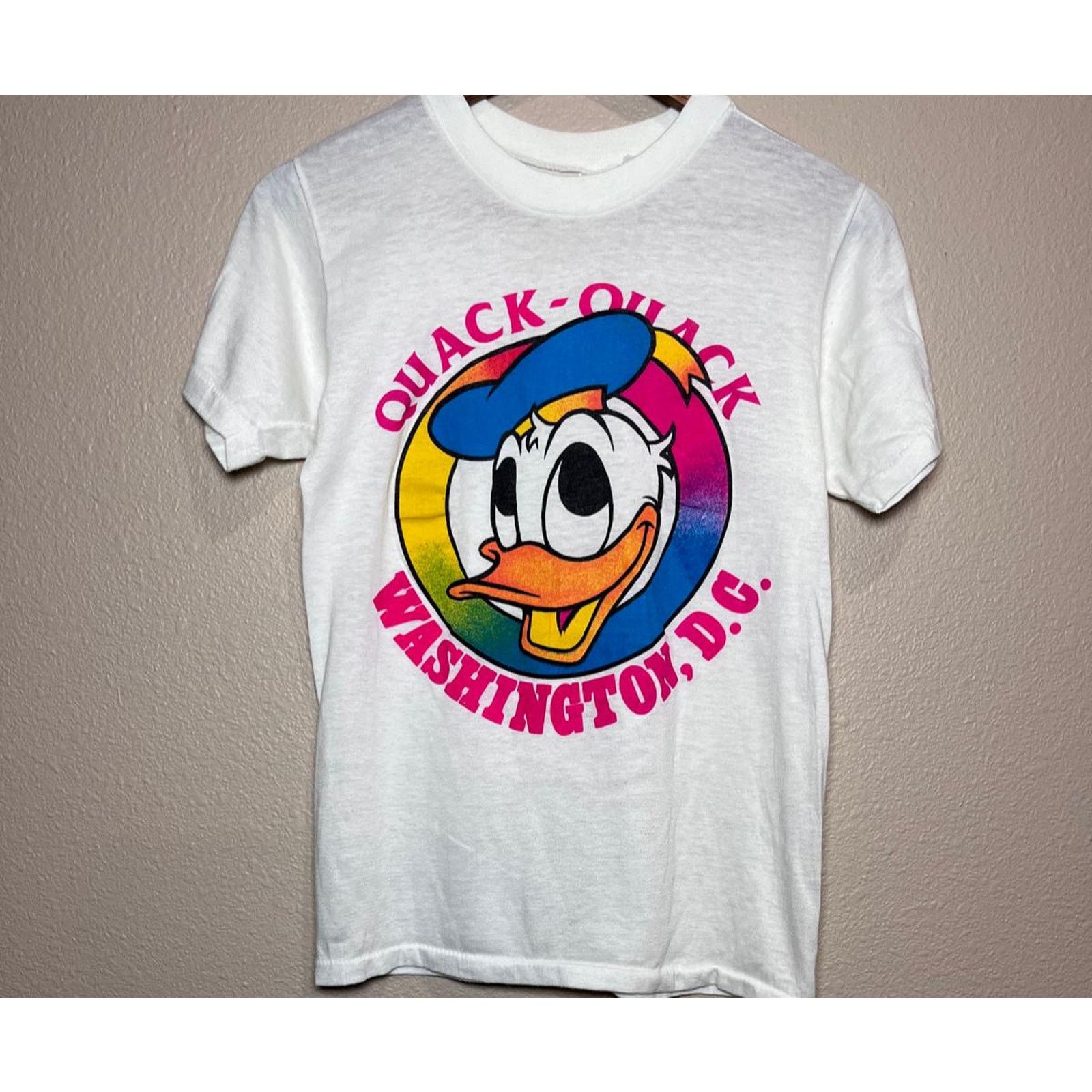 Other 👕 Vintage Donald Duck Tee – White Size M Size US M / EU 48-50 / 2 - 1 Thumbnail