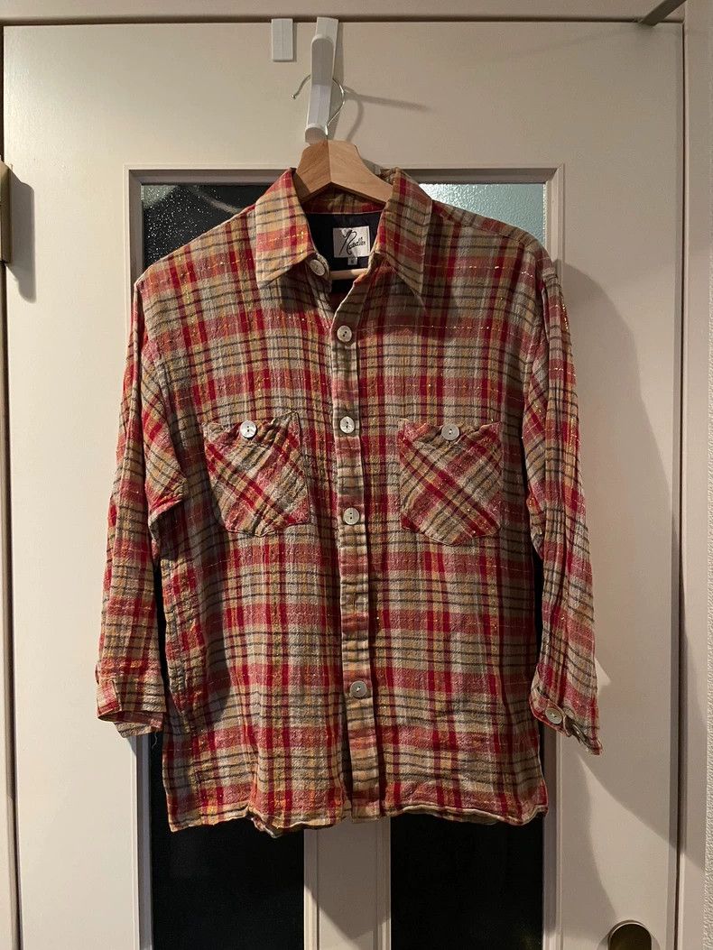 Needles Needles Gold Thread Sheer Shirt - dmc Size US S / EU 44-46 / 1 - 1 Thumbnail