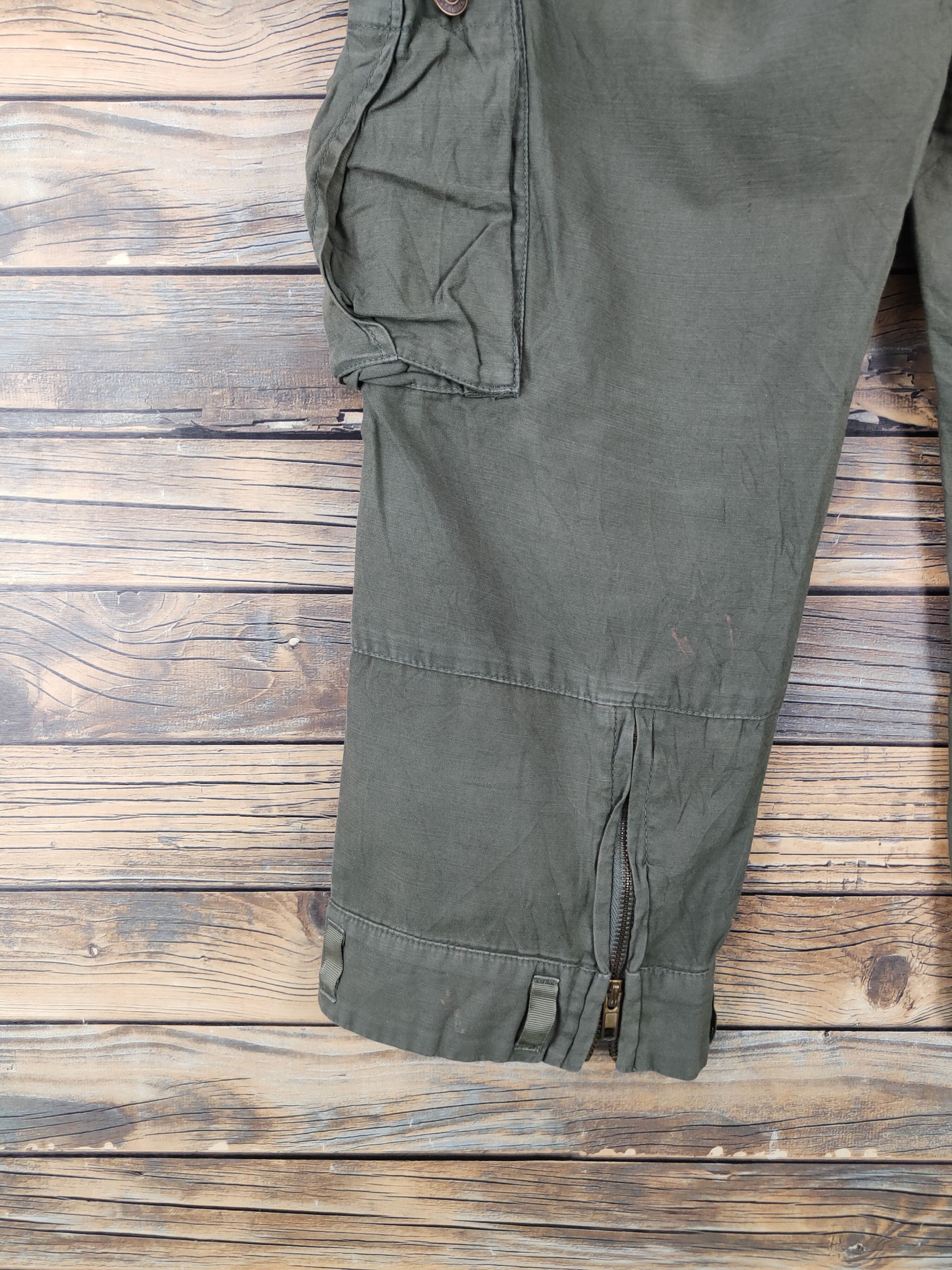 RAGEBLUE Rageblue Green Multipocket Tactical Cargo Pants #W1788 Size US 34 / EU 50 - 9 Thumbnail