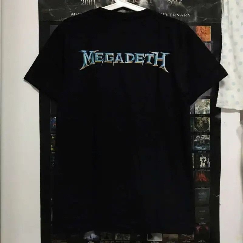 Vintage Vintage Mega Rock Music T-Shirt Size US XL / EU 56 / 4 - 3 Thumbnail