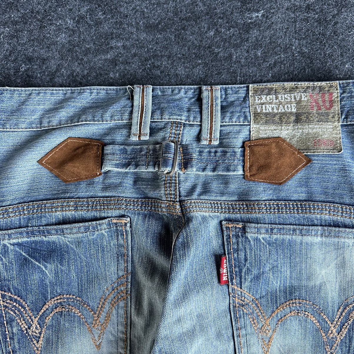 Edwin Vintage Edwin Exclusive Buckle Back Regular Denim 30x33 D648 Size US 30 / EU 46 - 6 Thumbnail