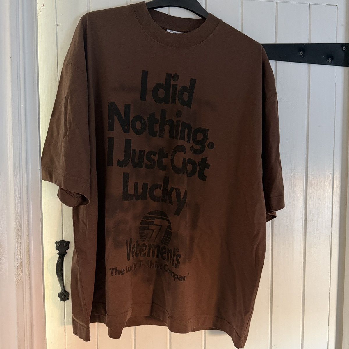 Vetements Vetements x Travis Scott “Get Lucky” Tee Size US M / EU 48-50 / 2 - 1 Thumbnail