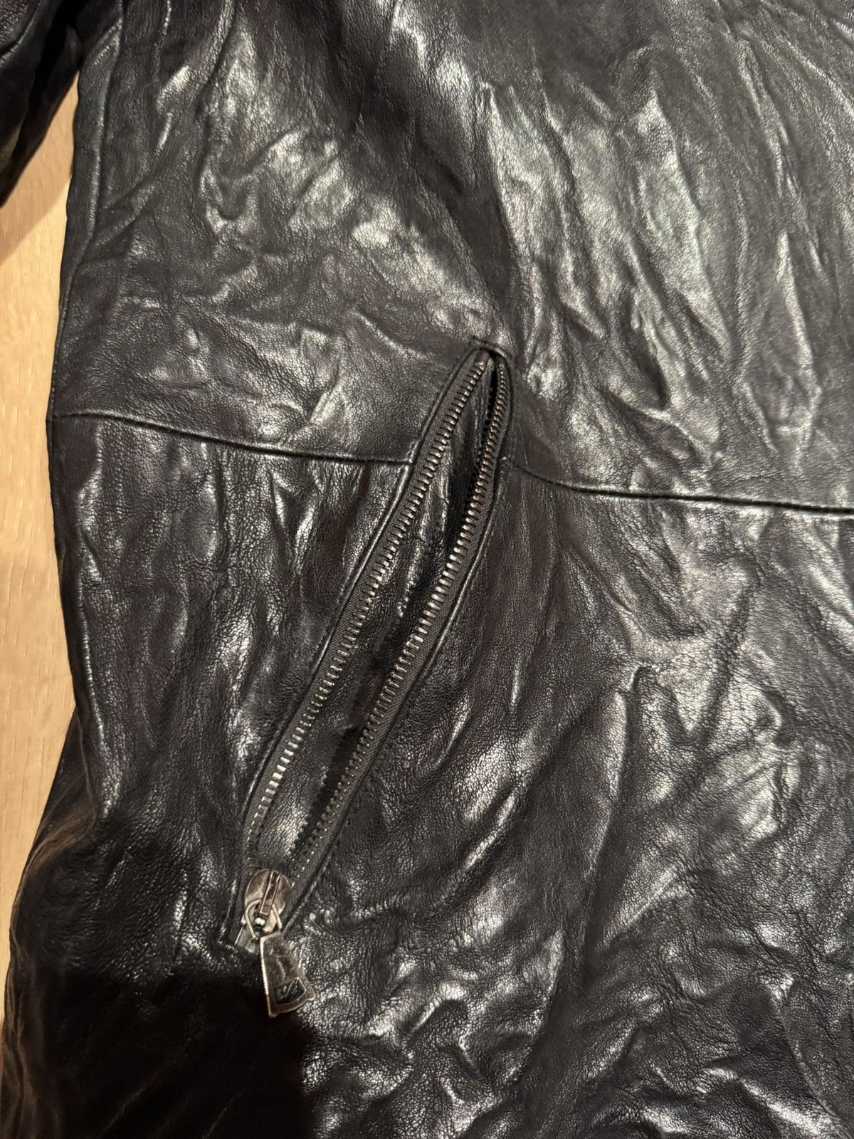 John Varvatos John Varvatos Motorcycle Leather Jacket Size US L / EU 52-54 / 3 - 2 Thumbnail